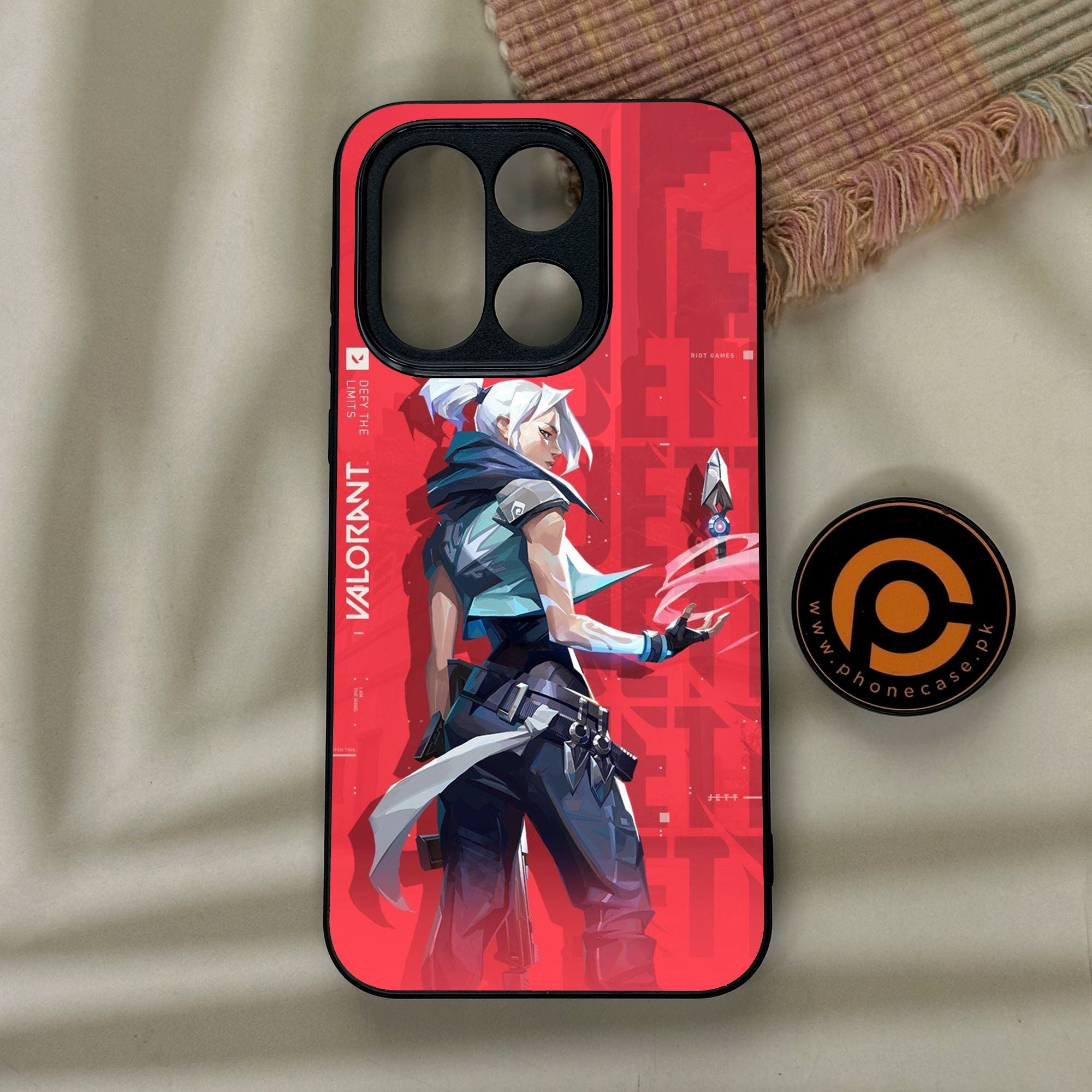 OnePlus 15 - Battle-Ready Design 5 - Premium Metal Printed Soft Bumper Shock Proof Case