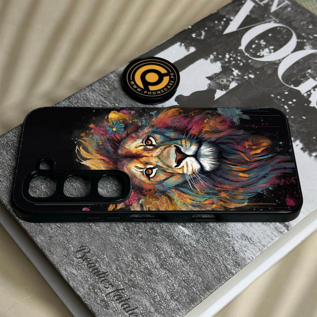 Infinix Hot 70 Pro - Tiger 2.0 Design 10 - Premium Metal Printed Soft Bumper Shock Proof Case