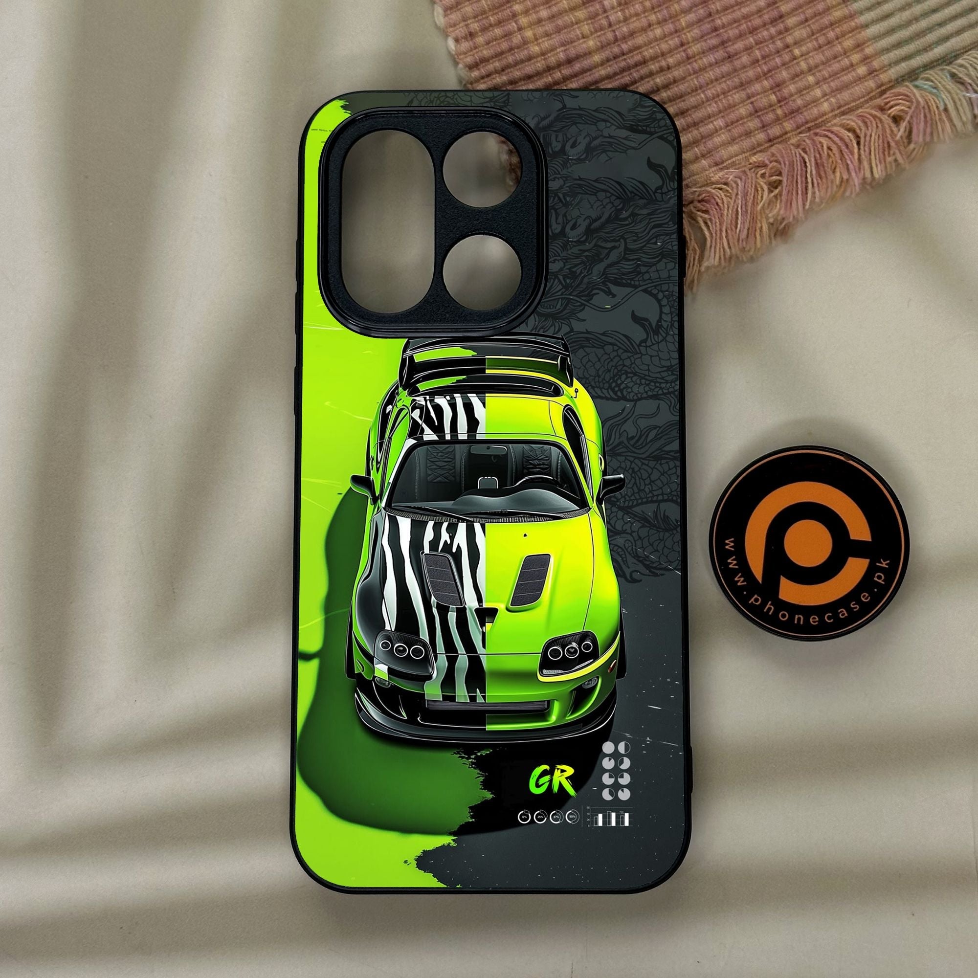 OnePlus 15 - Trish Art - Premium Metal Printed Soft Bumper Shock Proof Case