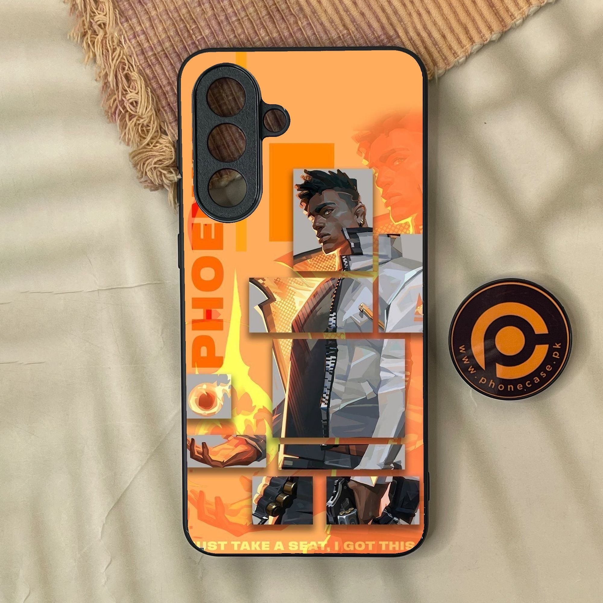 Samsung Galaxy A57 - Battle-Ready Design 9 - Premium Metal Printed Soft Bumper Shock Proof Case