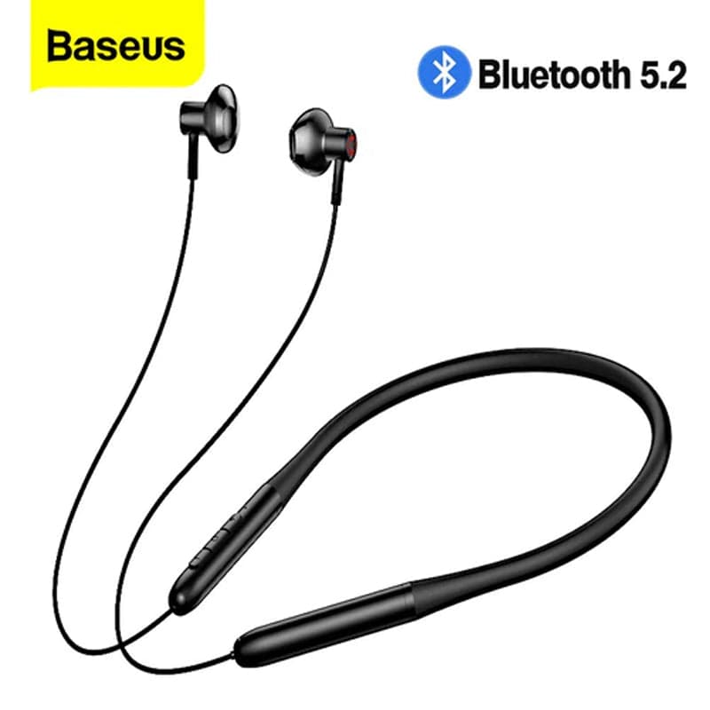 Baseus Bowie P1 Half In-ear Neckband Wireless Earphones Black