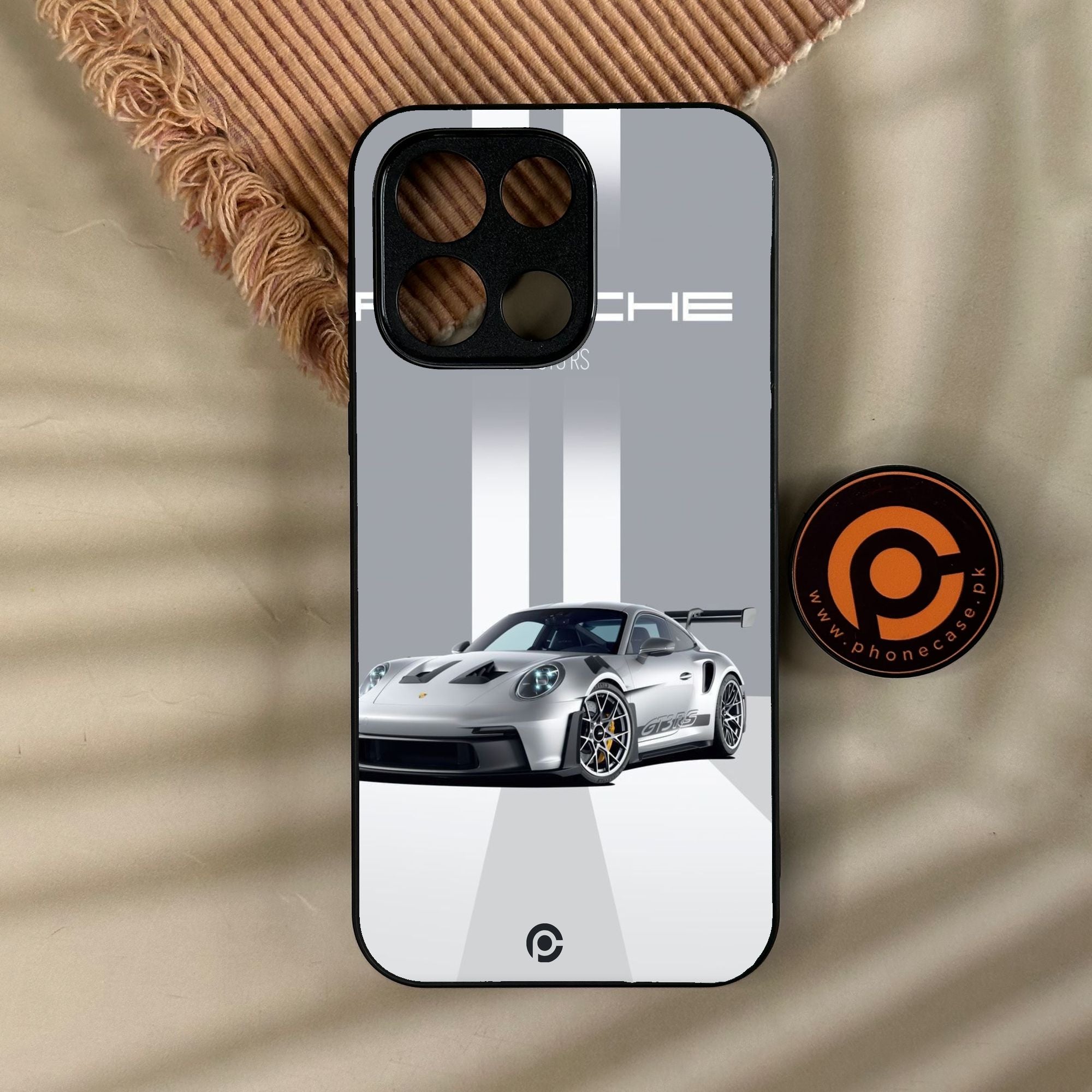 OnePlus Turbo 6 - Porsche Gt3 Rs Thrill - Premium Metal Printed Soft Bumper Shock Proof Case