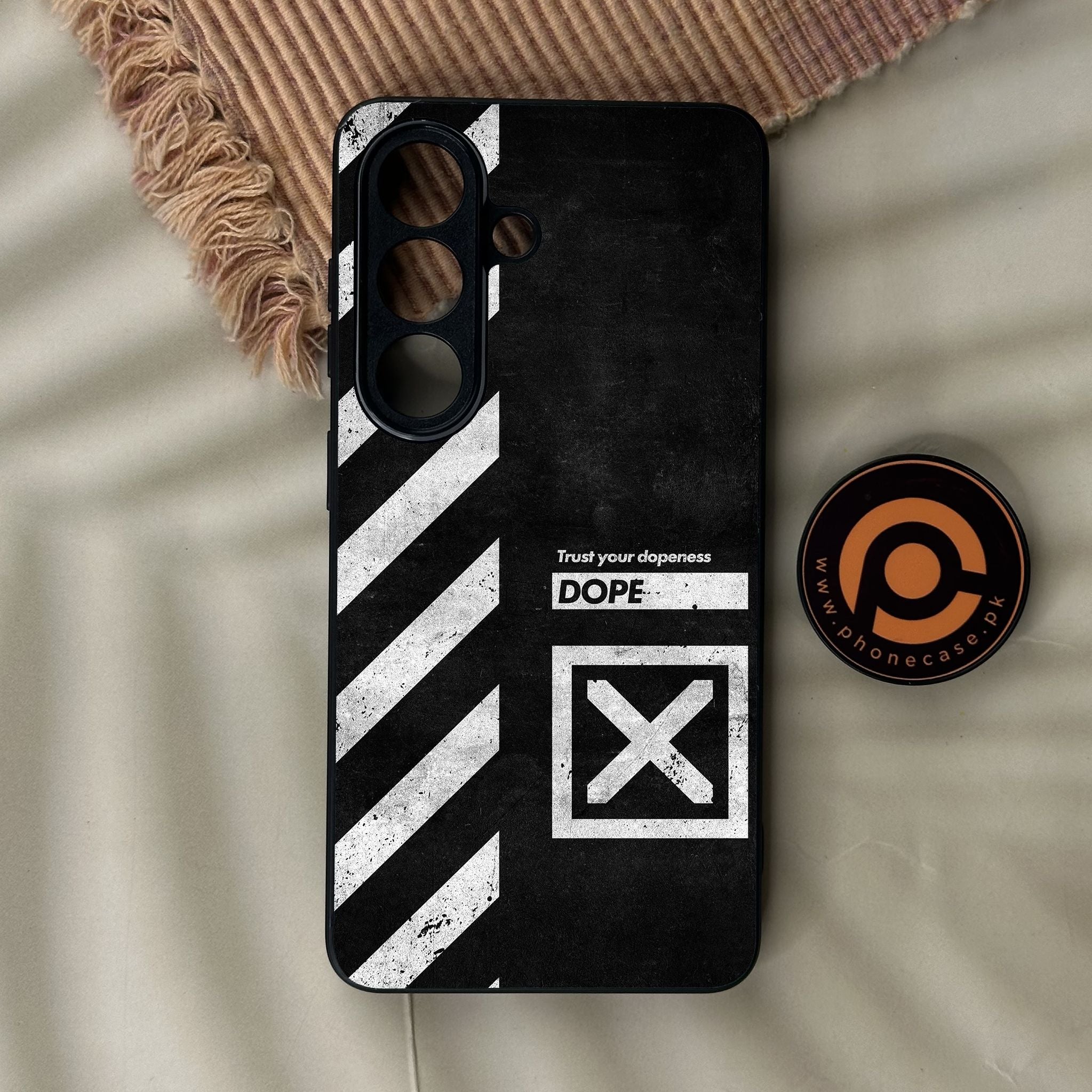 Galaxy S26 - Trust Your Dopeness - Premium Metal Printed Soft Bumper Shock Proof Case