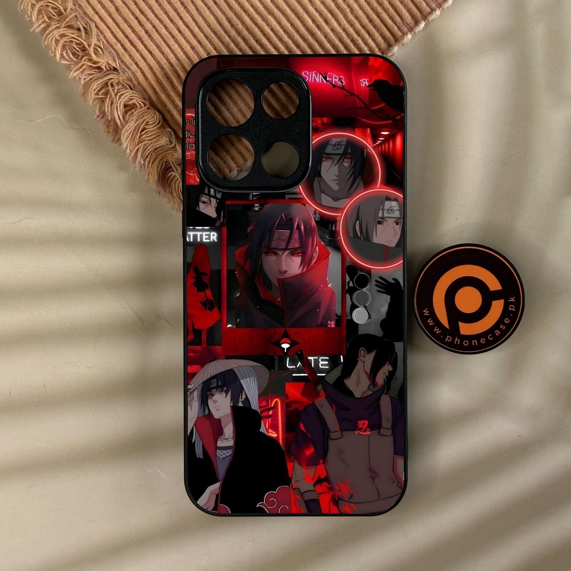 OnePlus Turbo 6 - Itachi Aesthetic - Premium Metal Printed Soft Bumper Shock Proof Case