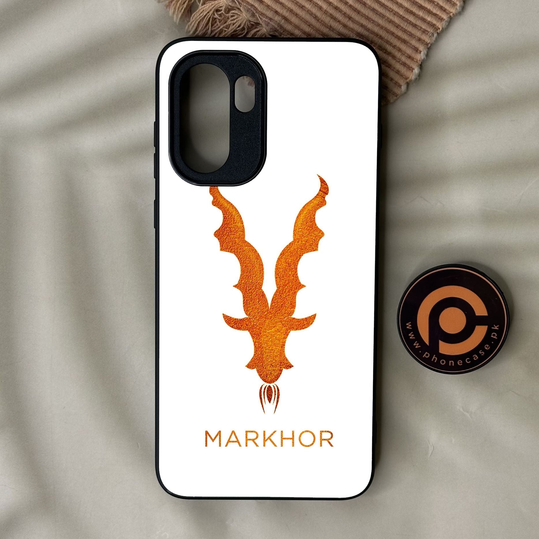 OnePlus Ace 6 - Markhor Design 11 - Premium Metal Printed Soft Bumper Shock Proof Case