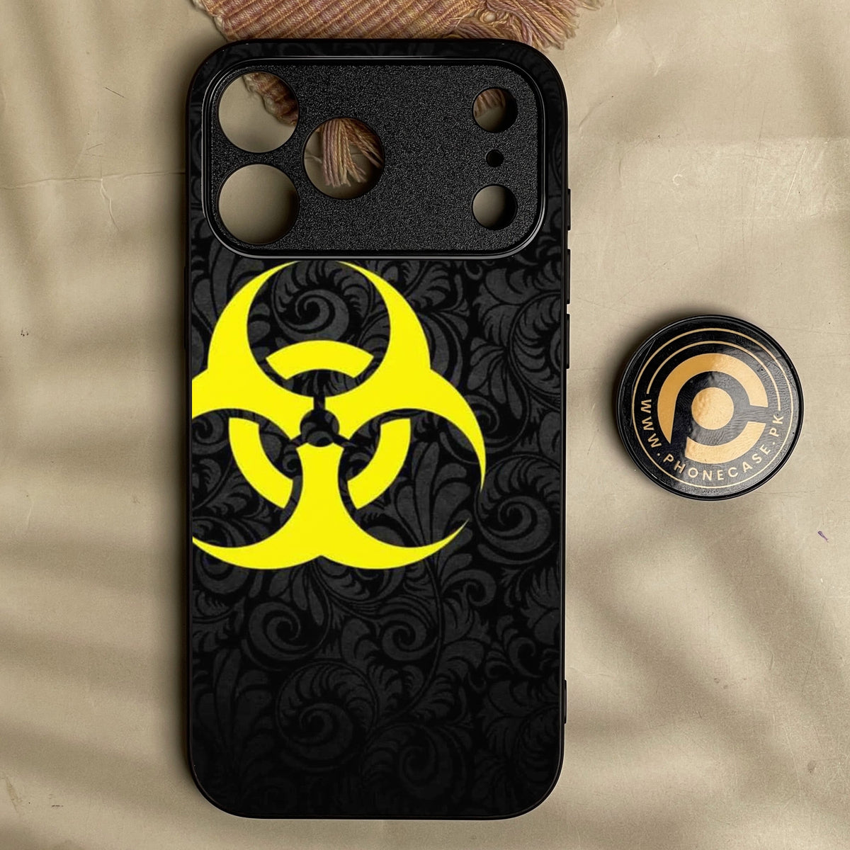 Iphone 18 Pro - Biohazard Design 10 - Premium Metal Printed Soft Bumper Shock Proof Case