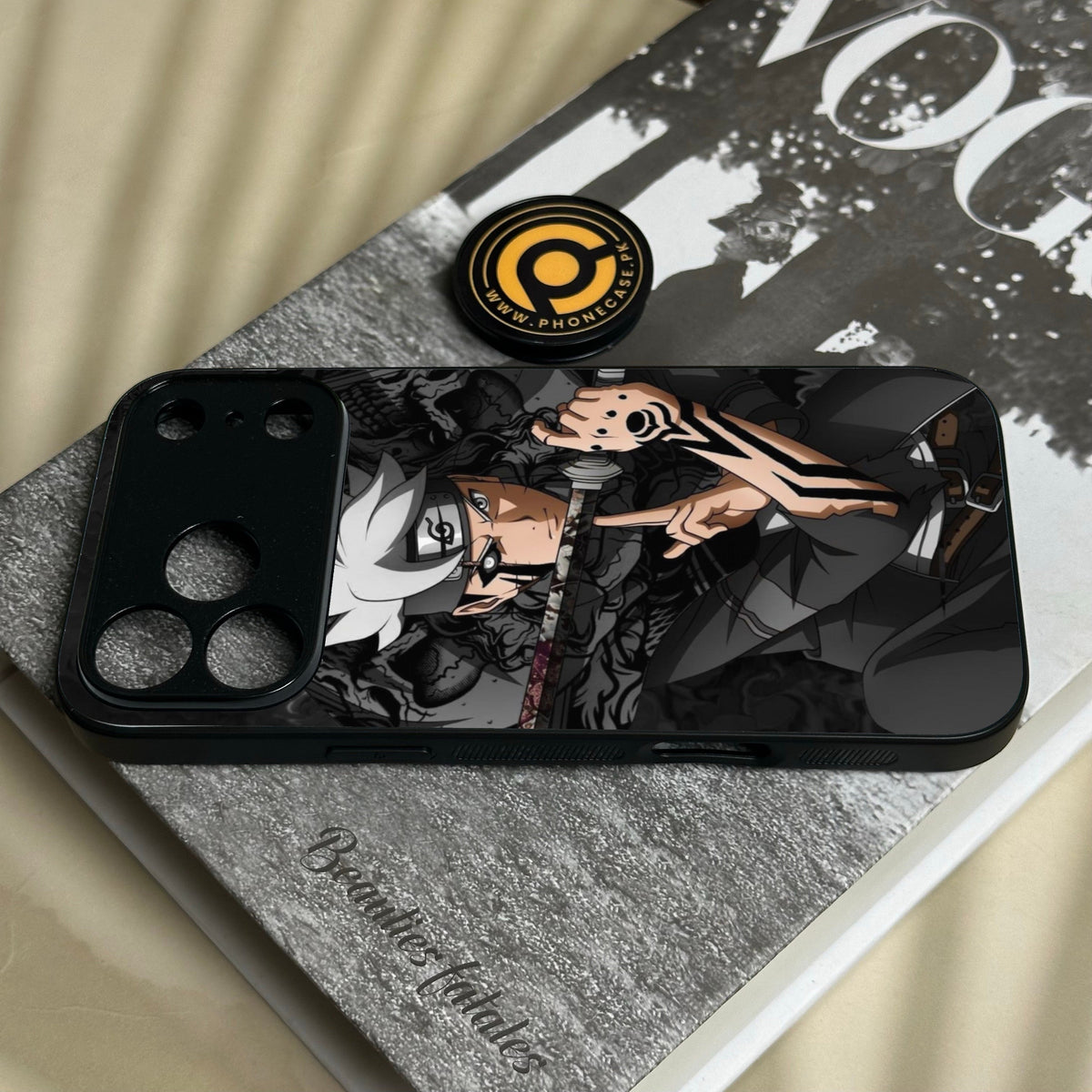 Iphone 18 Pro - Anime 2.0 Design 1 - Premium Metal Printed Soft Bumper Shock Proof Case