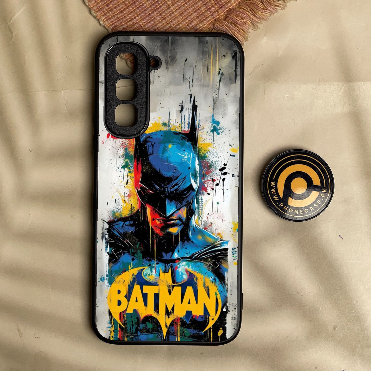 Infinix Hot 70 - Vivid Justice - Premium Metal Printed Soft Bumper Shock Proof Case