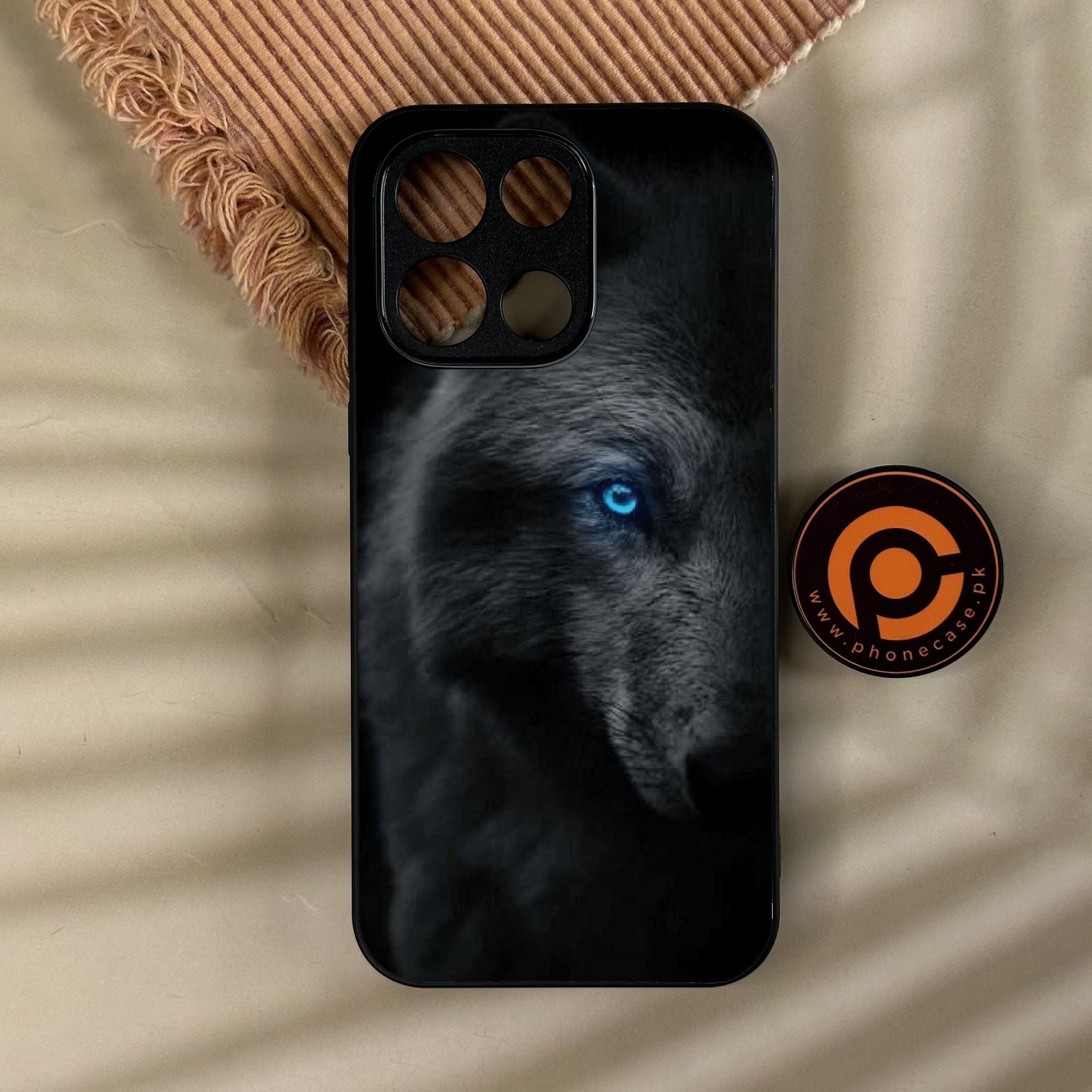 OnePlus Turbo 6 - Black Art Design 8 - Premium Metal Printed Soft Bumper Shock Proof Case