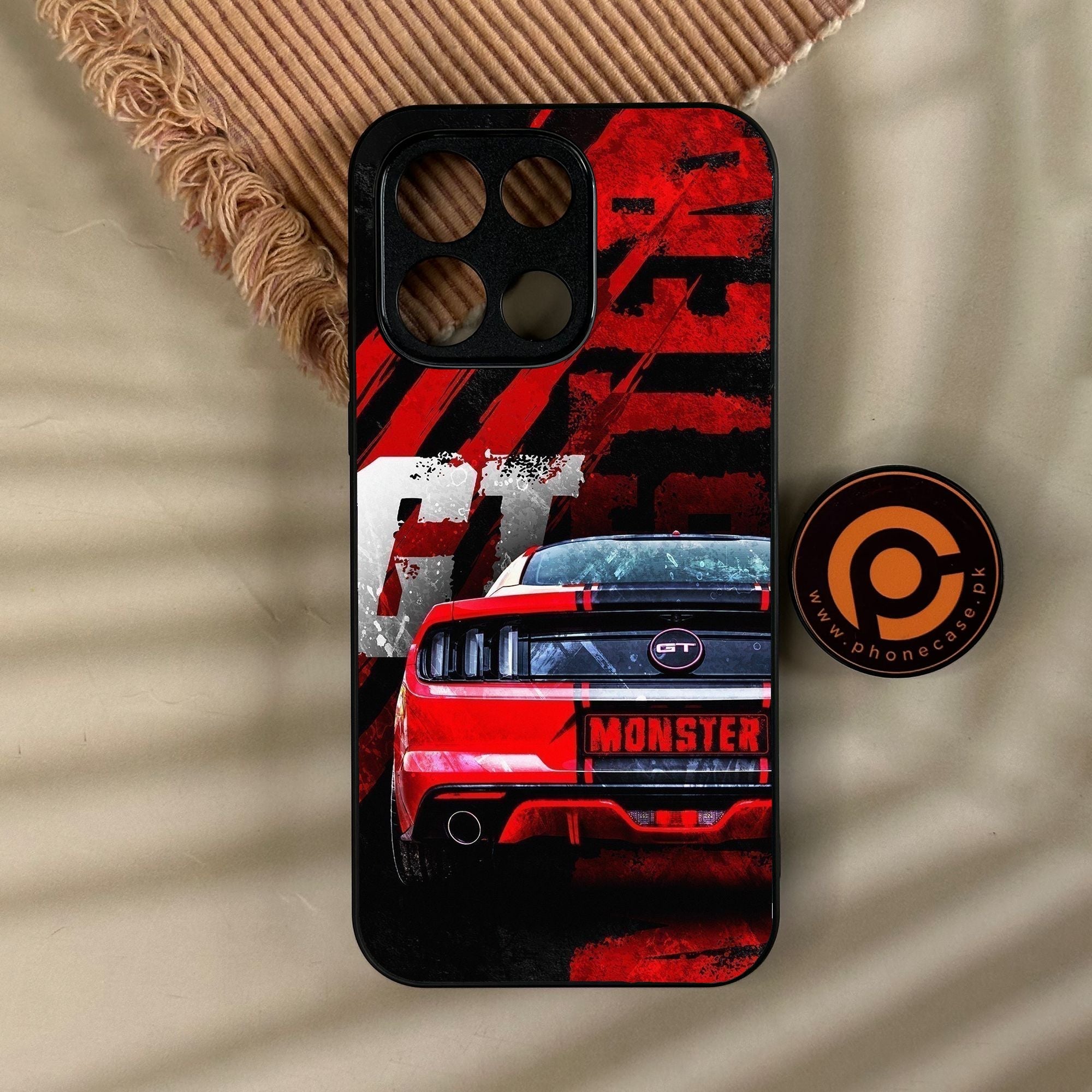 OnePlus Turbo 6 - Speed Shift Racing Car - Premium Metal Printed Soft Bumper Shock Proof Case