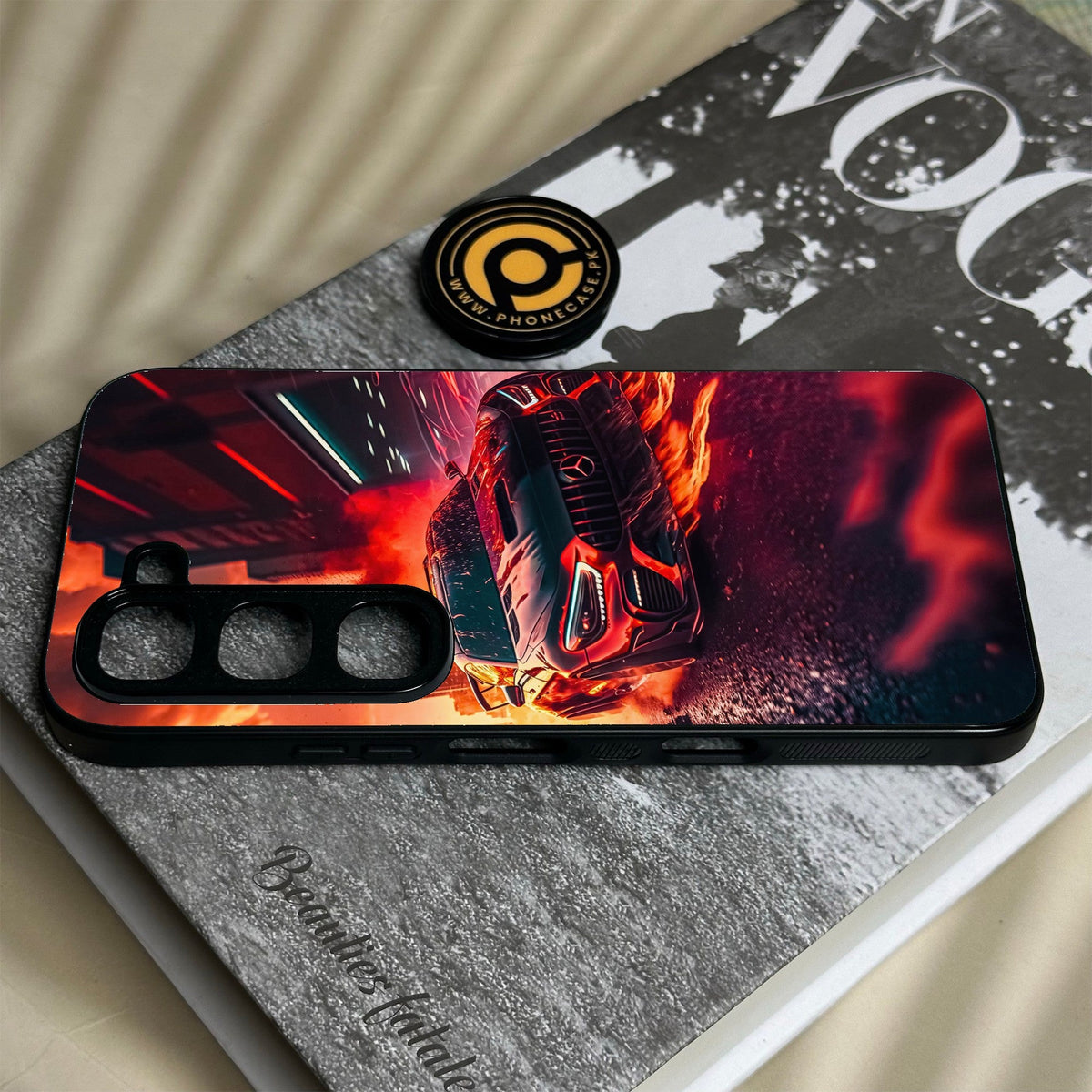 Infinix Hot 70 Pro - Racing Series 2.0 Design 8 - Premium Metal Printed Soft Bumper Shock Proof Case