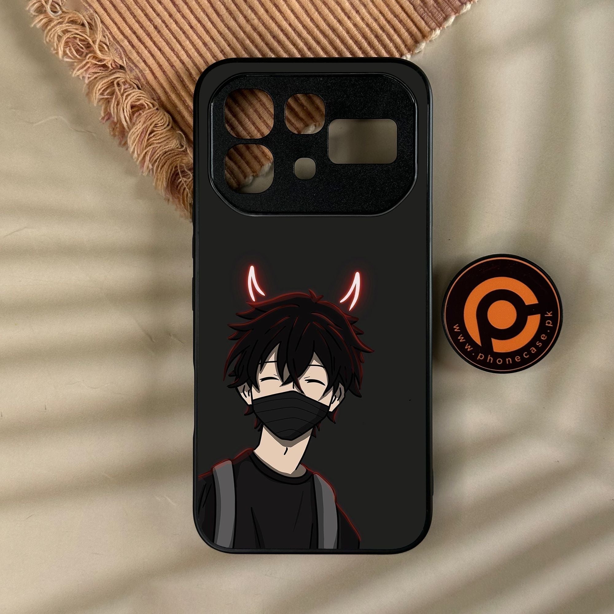 Infinix Note 60 Pro - Anime Series Design 7 - Premium Metal Printed Soft Bumper Shock Proof Case
