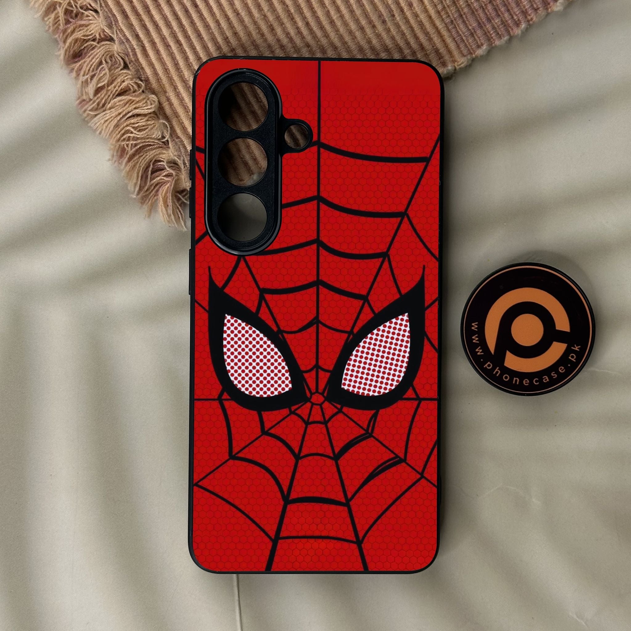 Galaxy S26 - Web Of Heroism - Premium Metal Printed Soft Bumper Shock Proof Case