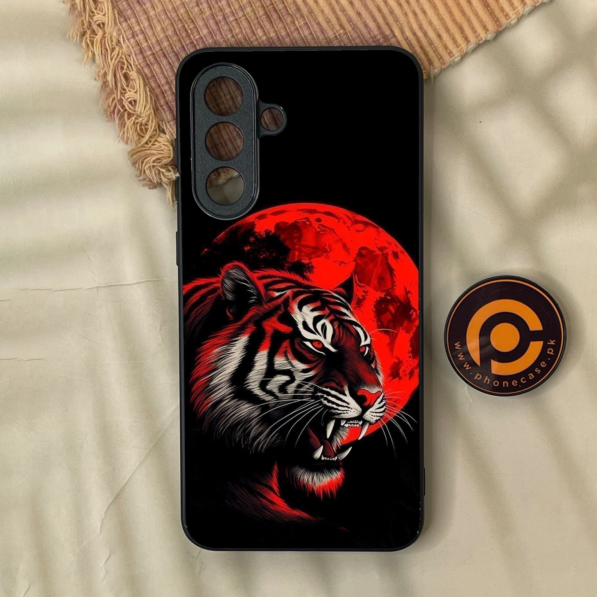 Samsung Galaxy A57 - Tiger 2.0 Design 8 - Premium Metal Printed Soft Bumper Shock Proof Case