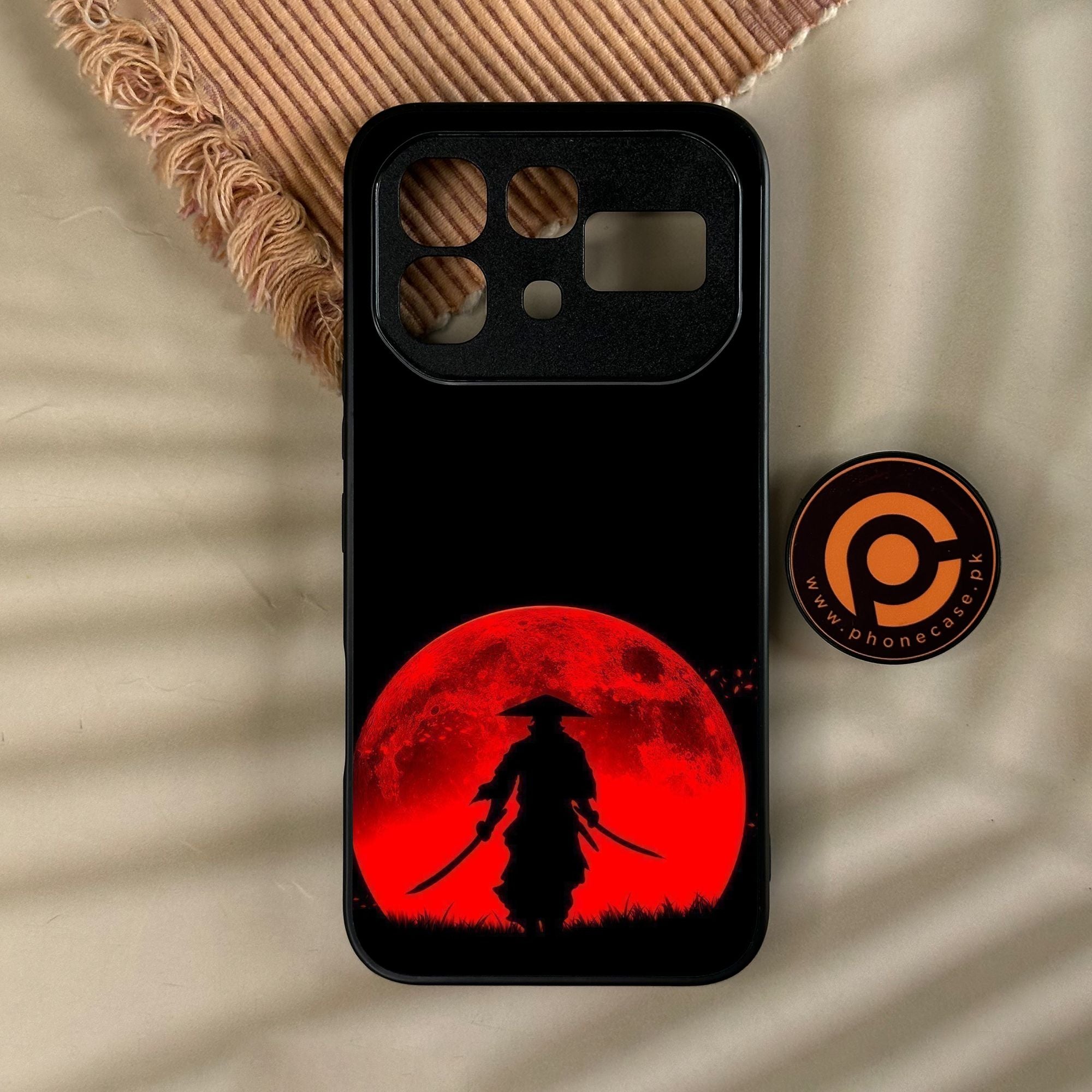 Infinix Note 60 - Ninja Design 8 - Premium Metal Printed Soft Bumper Shock Proof Case