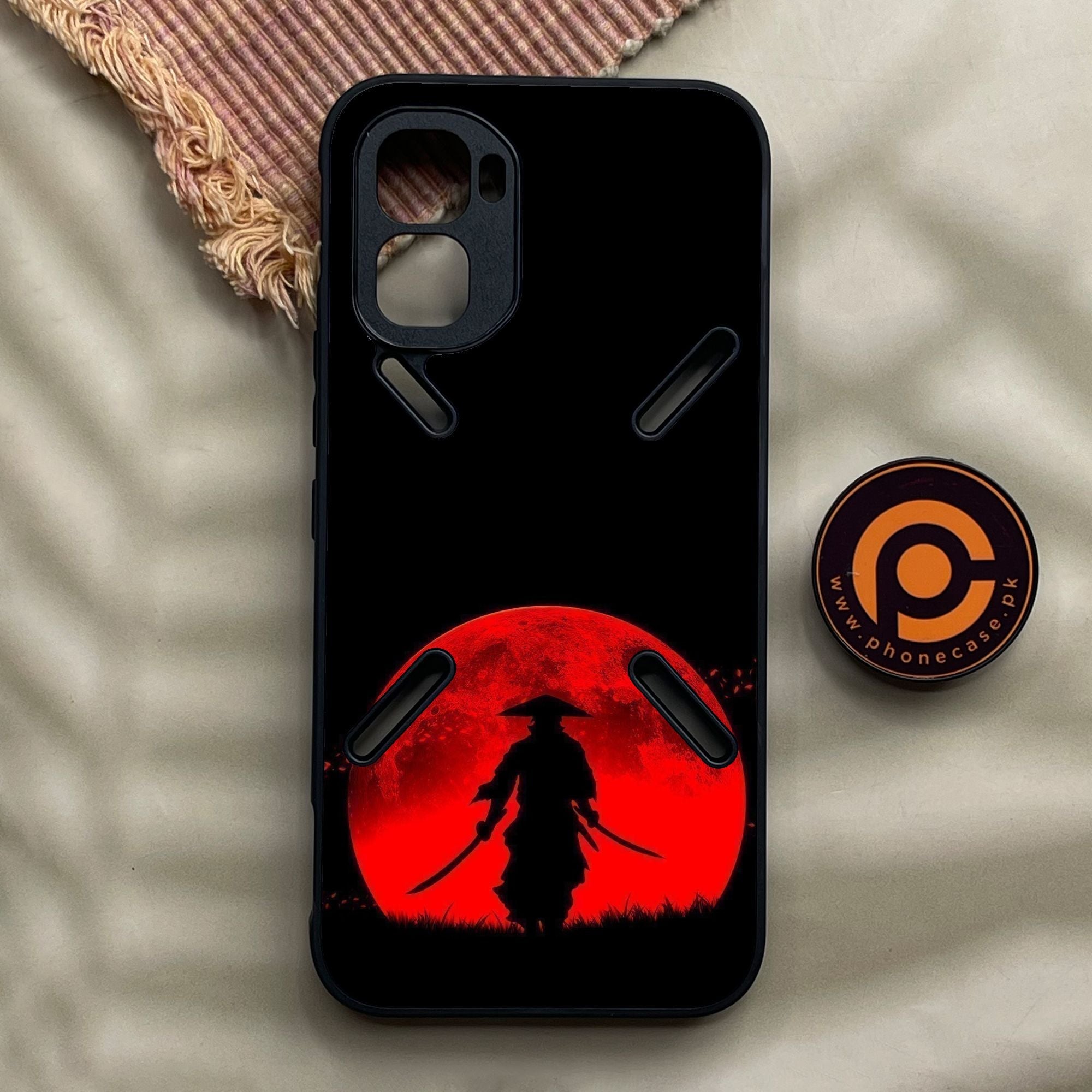 Infinix GT 50 Pro - Ninja Design 8 - Premium Metal Printed Soft Bumper Shock Proof Case
