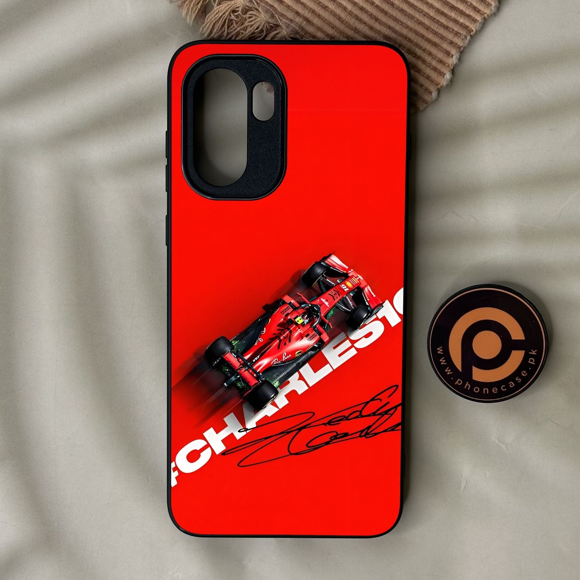 OnePlus Ace 6 - Formula 1 Design 2 - Premium Metal Printed Soft Bumper Shock Proof Case