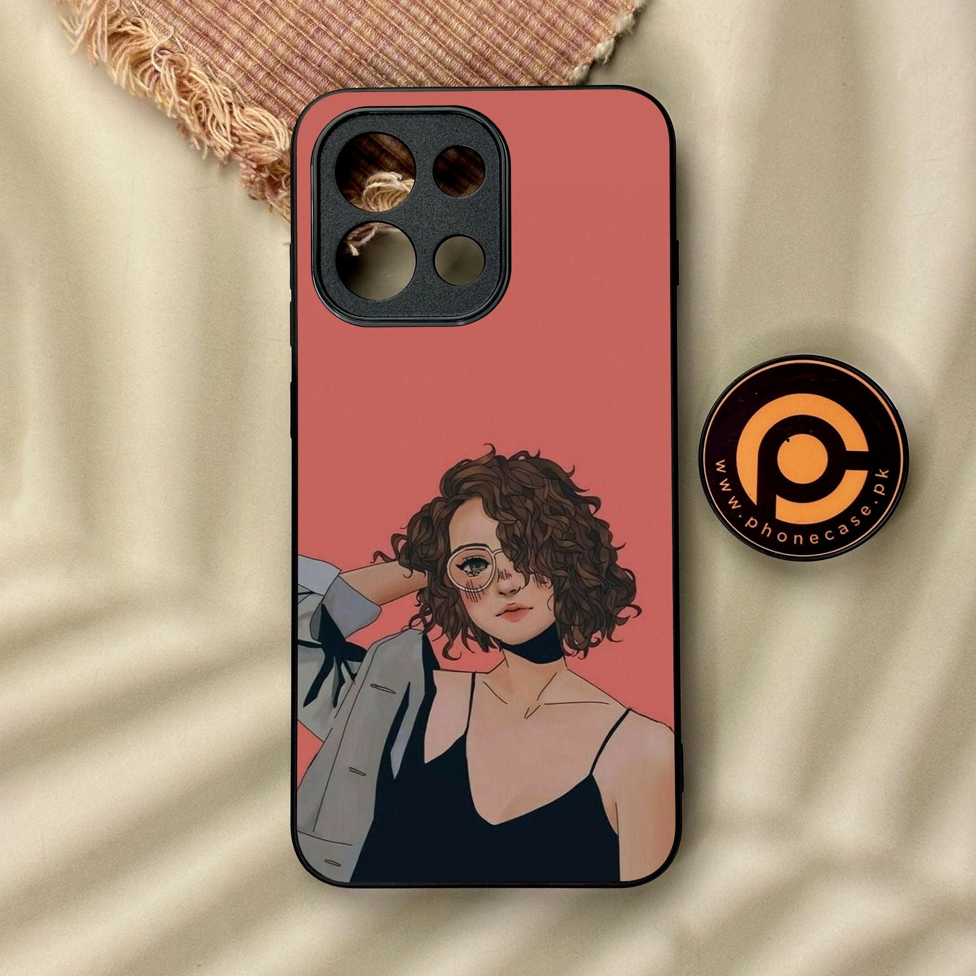 OnePlus 13s - Anime Girls Design 6 - Premium Metal Printed Soft Bumper Shock Proof Case