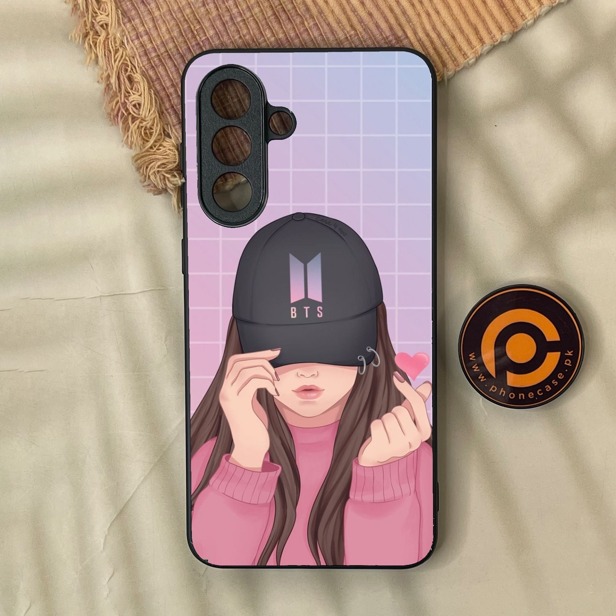 Samsung Galaxy A57 - Anime Girls Design 3 - Premium Metal Printed Soft Bumper Shock Proof Case