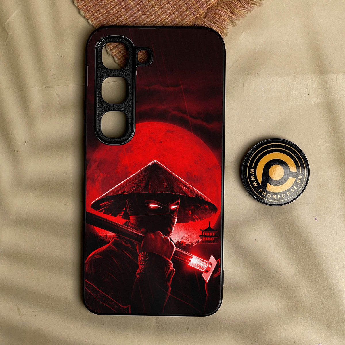 Infinix Hot 70 Pro - Ninja Design 2 - Premium Metal Printed Soft Bumper Shock Proof Case