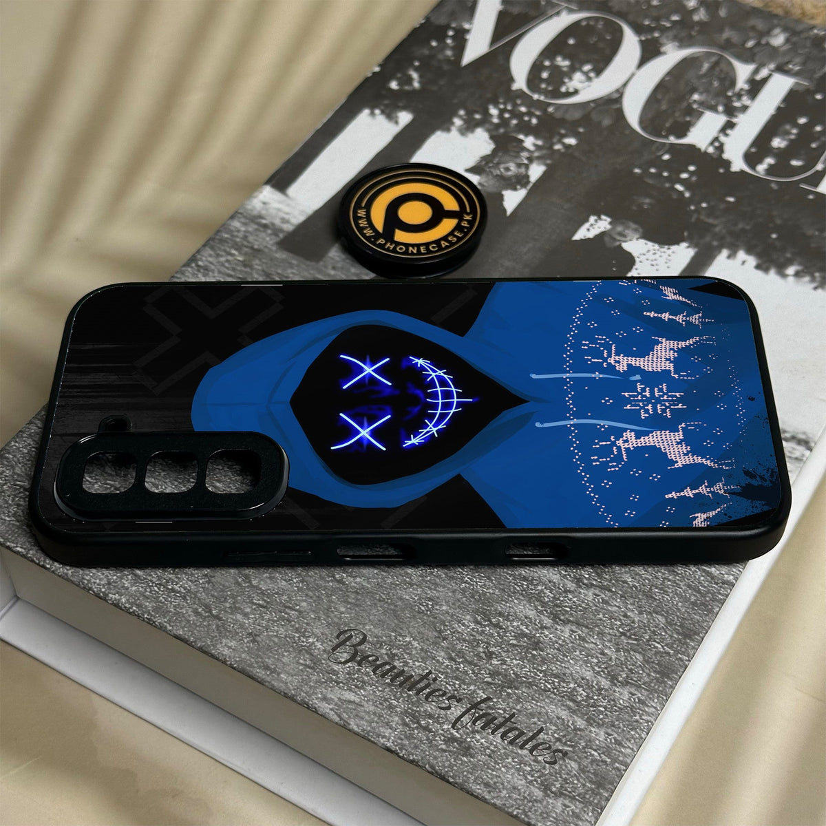 Infinix Hot 70 - Anonymous 2.0 Design 9 - Premium Metal Printed Soft Bumper Shock Proof Case