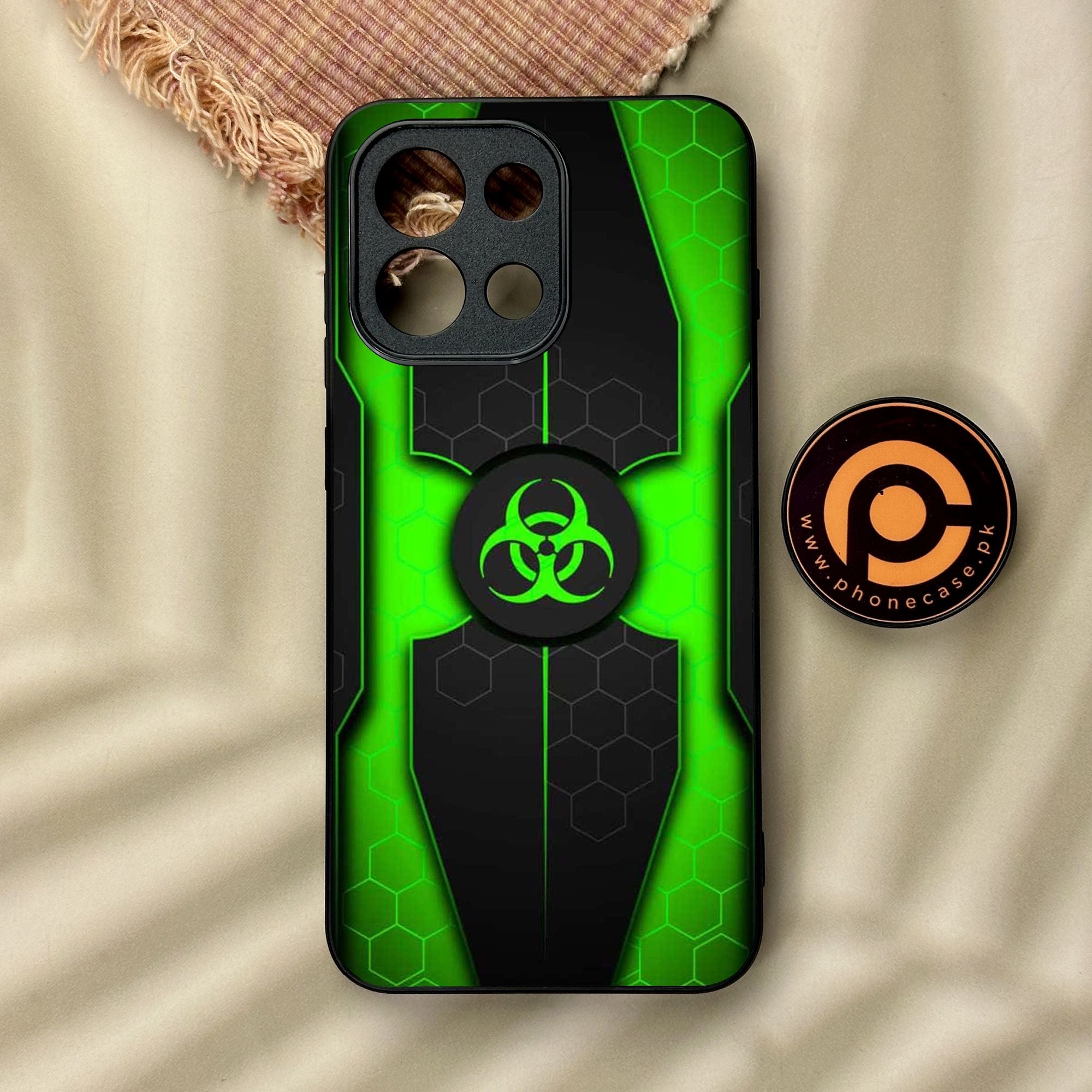 OnePlus 13s - Biohazard Design 3 - Premium Metal Printed Soft Bumper Shock Proof Case