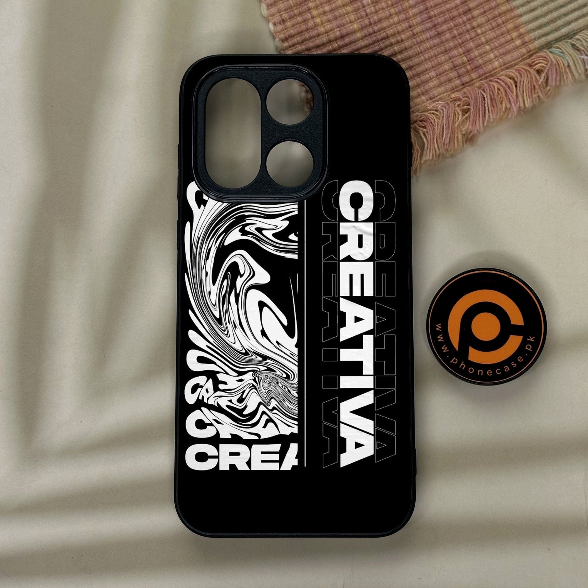 OnePlus 15 - Creative - Premium Metal Printed Soft Bumper Shock Proof Case