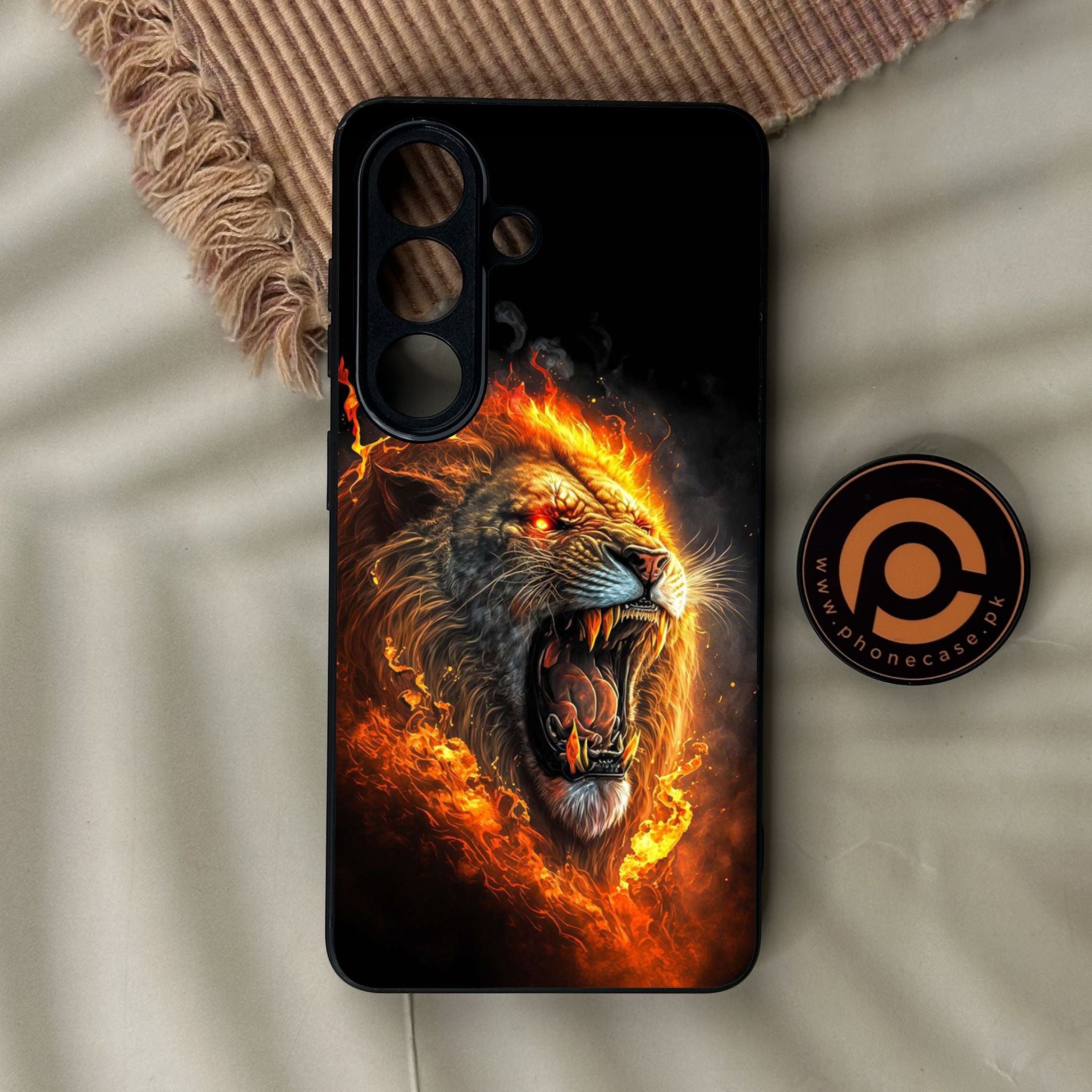 Galaxy S26 - Tiger 2.0 Design 4 - Premium Metal Printed Soft Bumper Shock Proof Case
