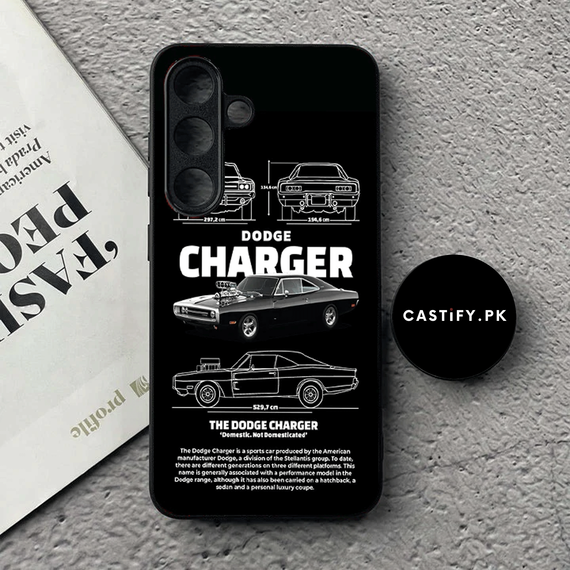 Dodge Charger Car Glossy Phone Case All Phone Models