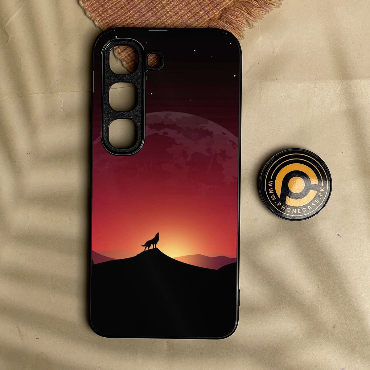Infinix Hot 70 Pro - Wolf Design 4 - Premium Metal Printed Soft Bumper Shock Proof Case
