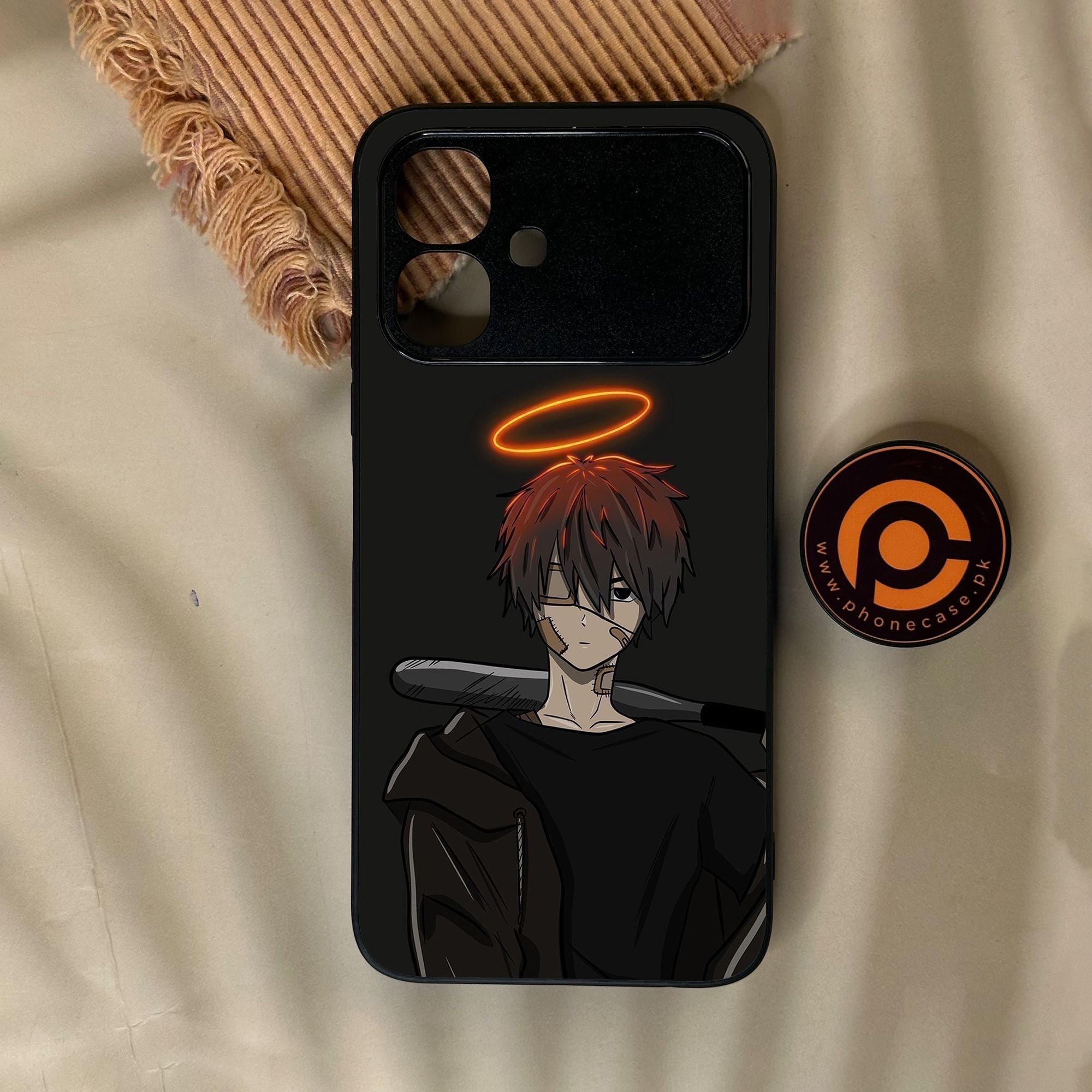 Infinix Smart 20 - Anime Series Design 6 - Premium Metal Printed Soft Bumper Shock Proof Case
