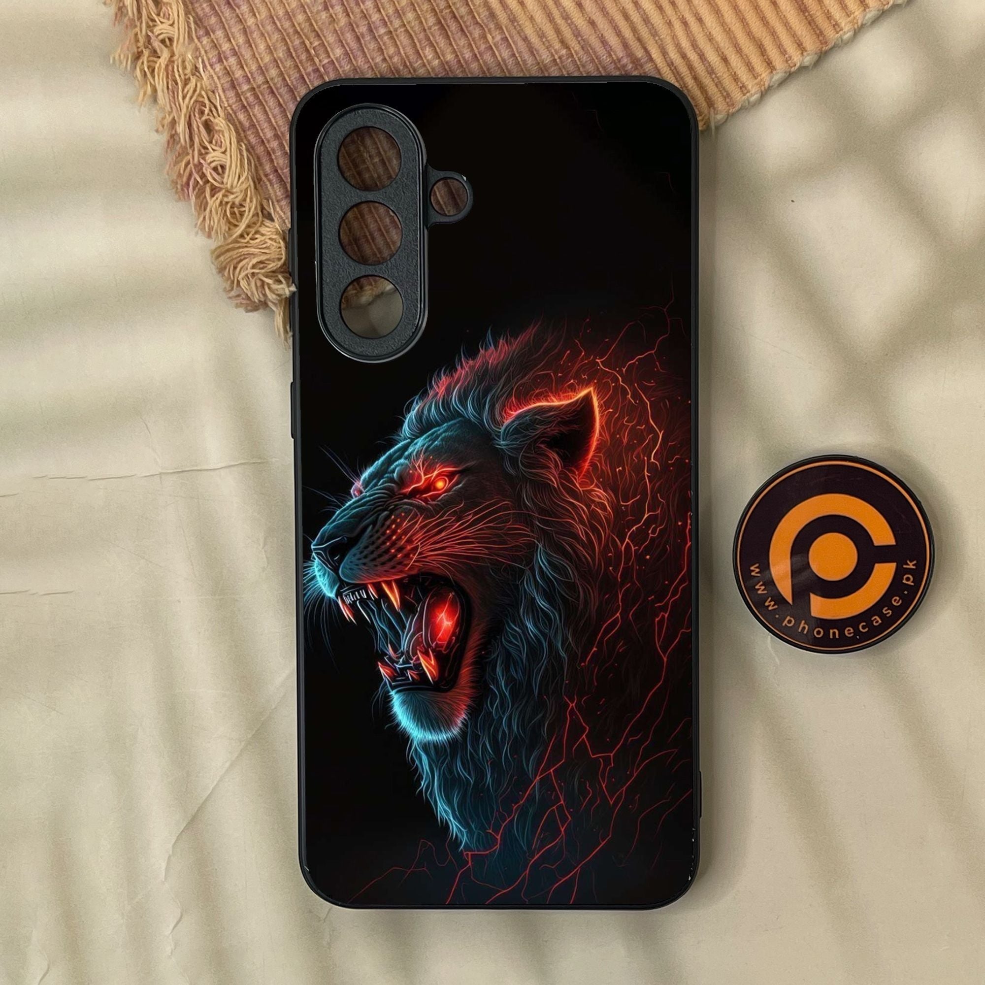 Samsung Galaxy A37 - Tiger 2.0 Design 6 - Premium Metal Printed Soft Bumper Shock Proof Case