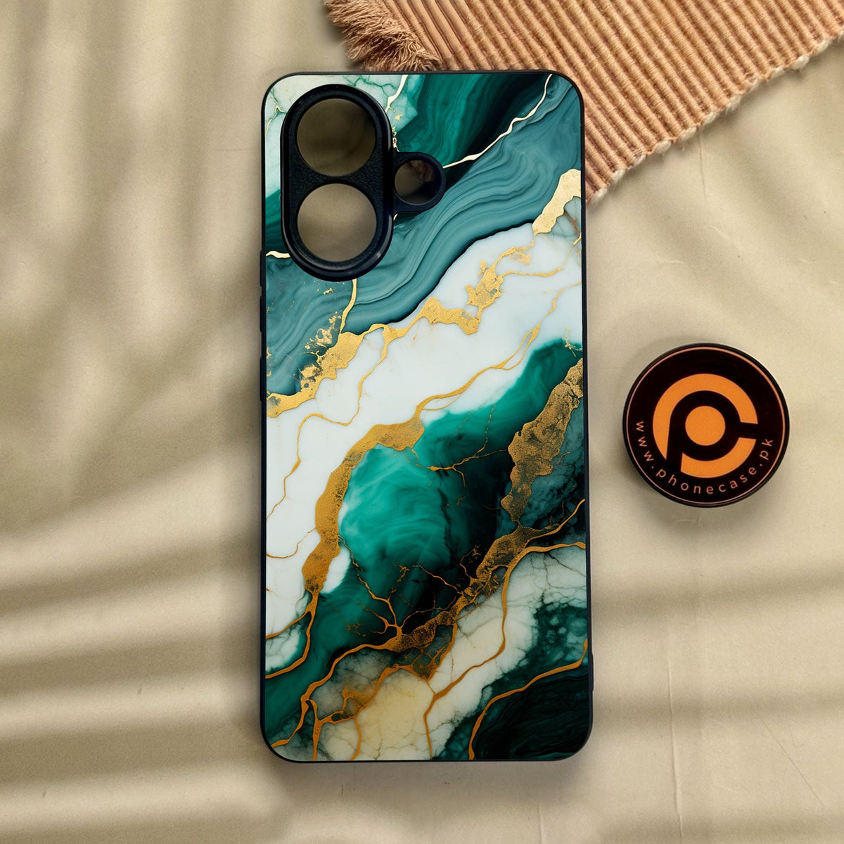 Vivo V60 Lite  - Liquid 2.0 Design 3 - Premium Metal Printed Soft Bumper Shock Proof Case