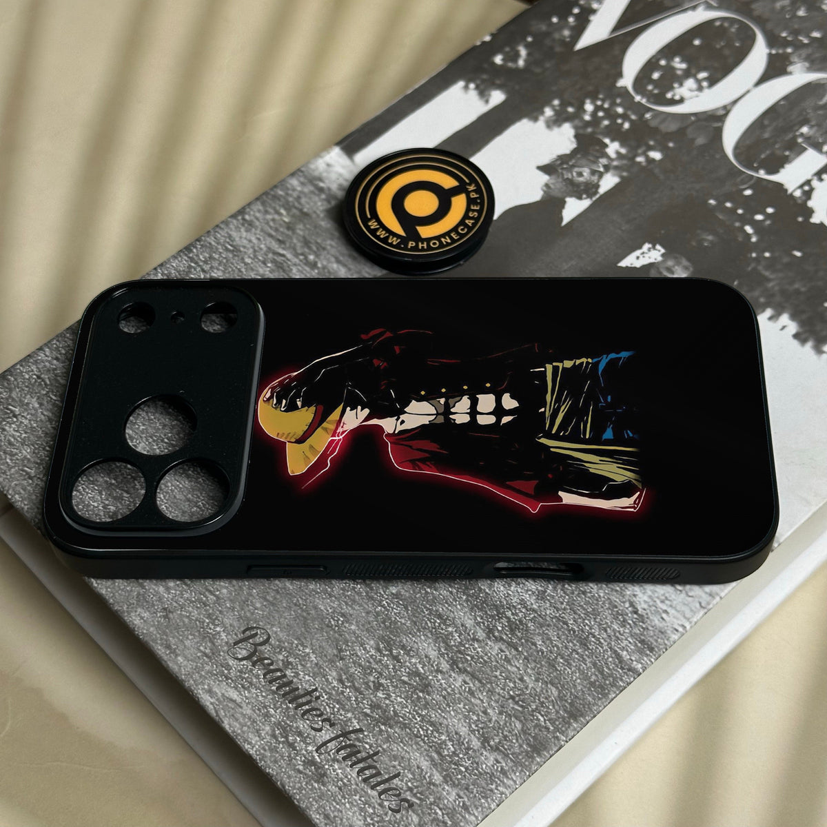 Iphone 18 Pro - Anime Series Design 5 - Premium Metal Printed Soft Bumper Shock Proof Case