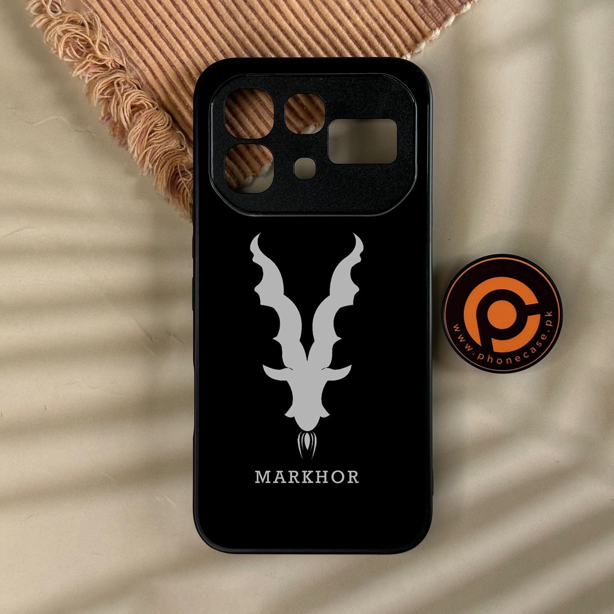Infinix Note 60 - Markhor Design 9 - Premium Metal Printed Soft Bumper Shock Proof Case