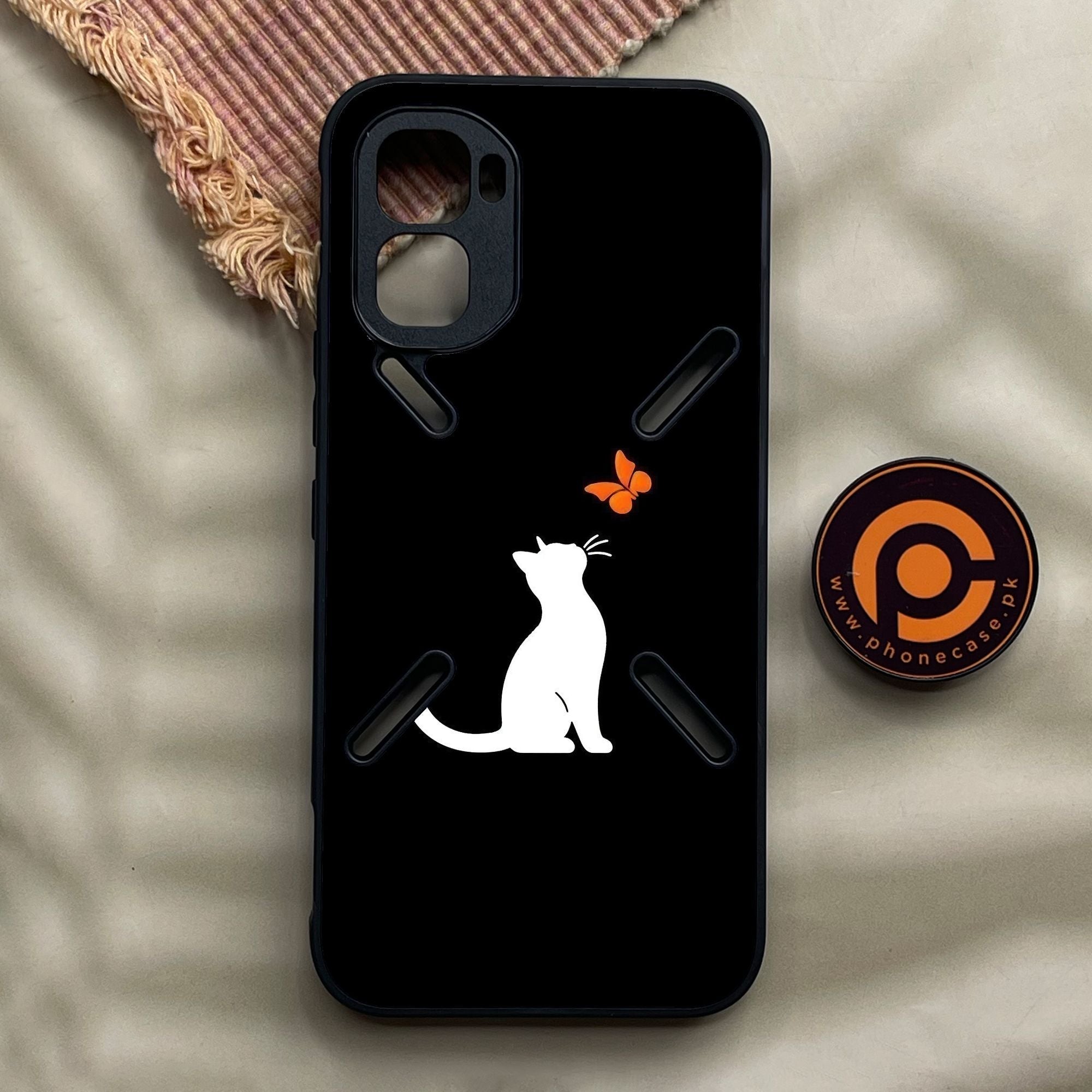 Infinix GT 50 Pro - Minimalistic Design 10 - Premium Metal Printed Soft Bumper Shock Proof Case