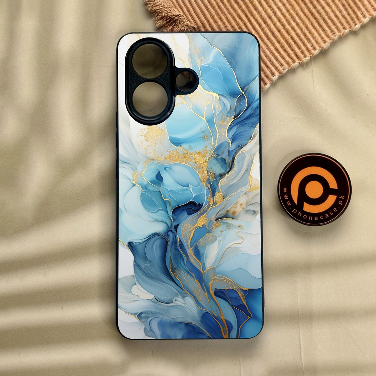 Vivo V60 Lite  - Liquid 2.0 Design 1 - Premium Metal Printed Soft Bumper Shock Proof Case