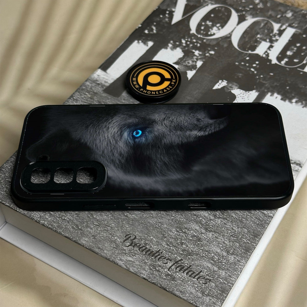 Infinix Hot 70 - Wolf Design 9 - Premium Metal Printed Soft Bumper Shock Proof Case