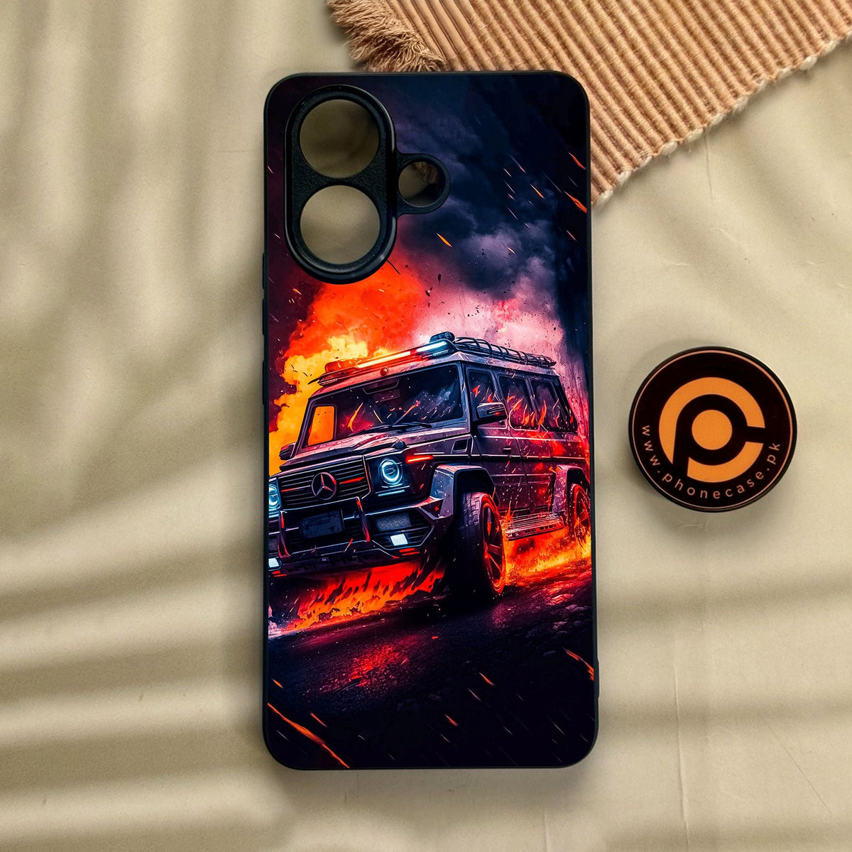 Vivo V60 Lite  - Racing Design 2 - Premium Metal Printed Soft Bumper Shock Proof Case