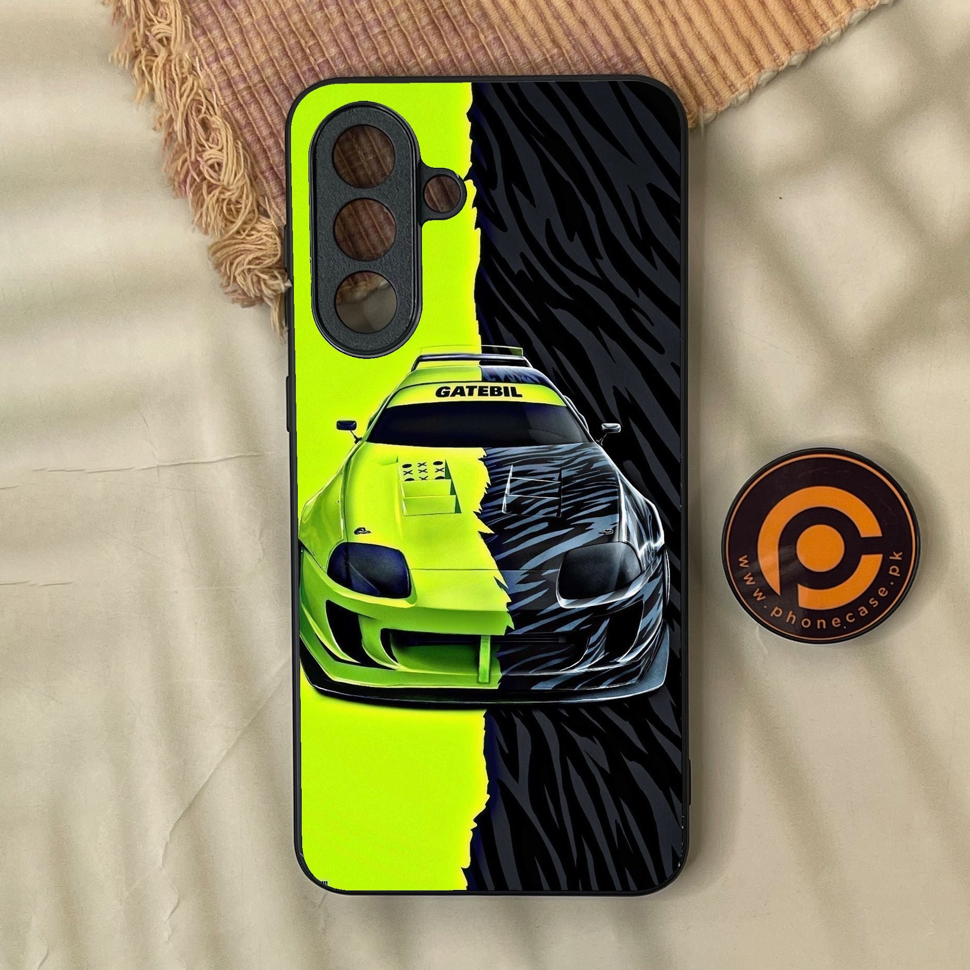 Samsung Galaxy A37 - Racing Series 2.0 Design 3 - Premium Metal Printed Soft Bumper Shock Proof Case