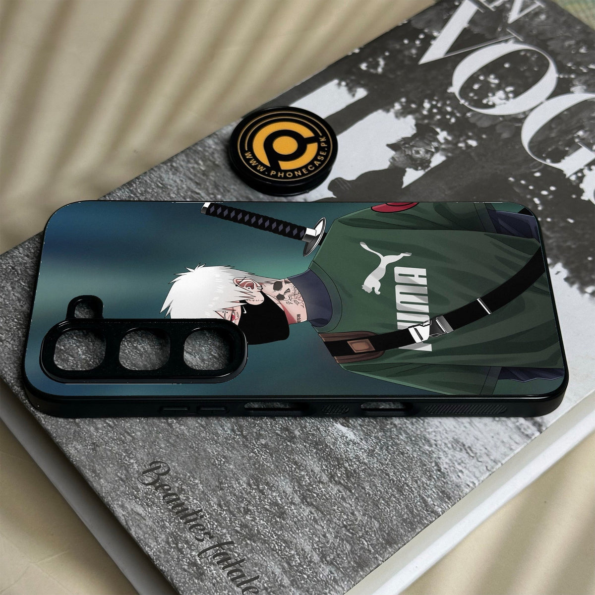 Infinix Hot 70 Pro - Anime Series Design 3 - Premium Metal Printed Soft Bumper Shock Proof Case