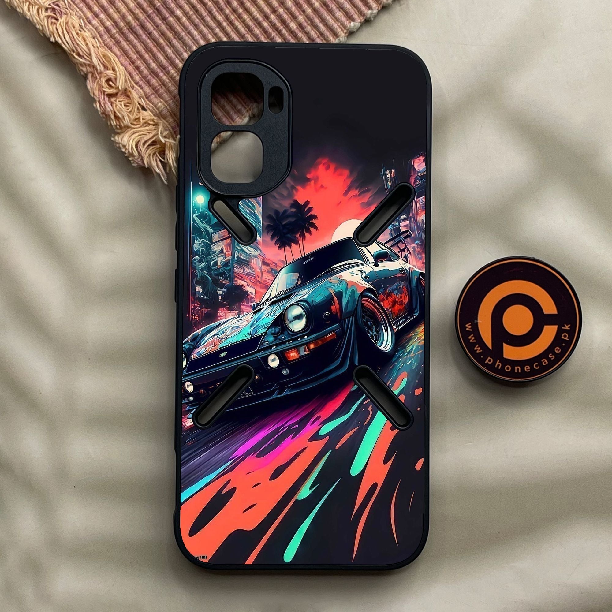 Infinix GT 50 Pro - Racing Series 2.0 Design 7 - Premium Metal Printed Soft Bumper Shock Proof Case
