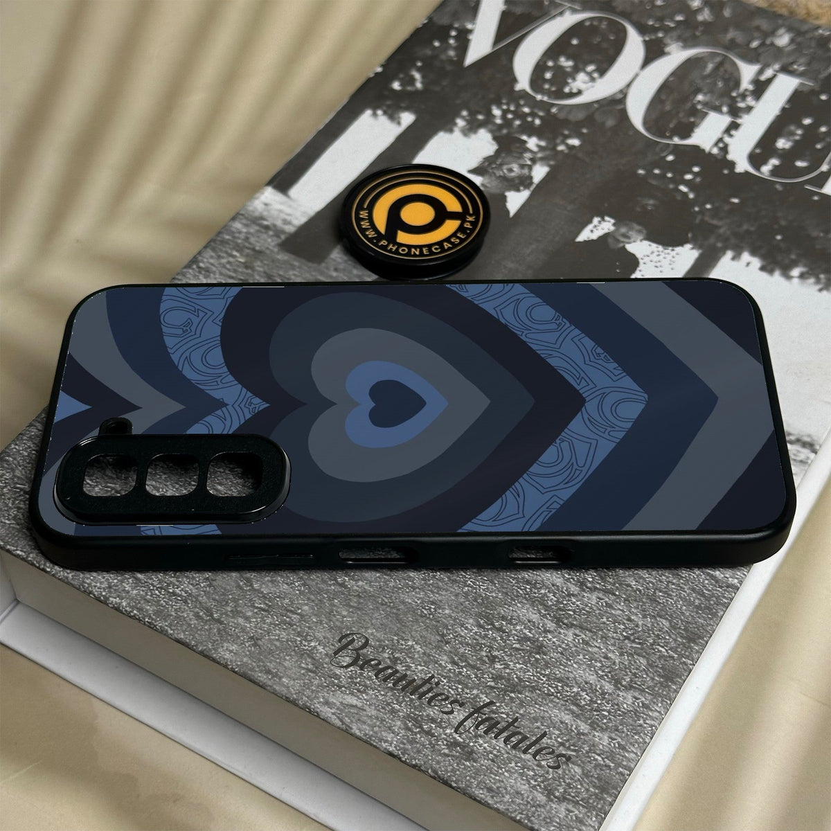 Infinix Hot 70 - Heart 2.0 Design 6 - Premium Metal Printed Soft Bumper Shock Proof Case