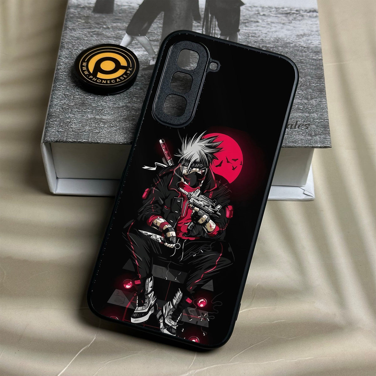 Infinix Hot 70 - Anime Series Design 9 - Premium Metal Printed Soft Bumper Shock Proof Case