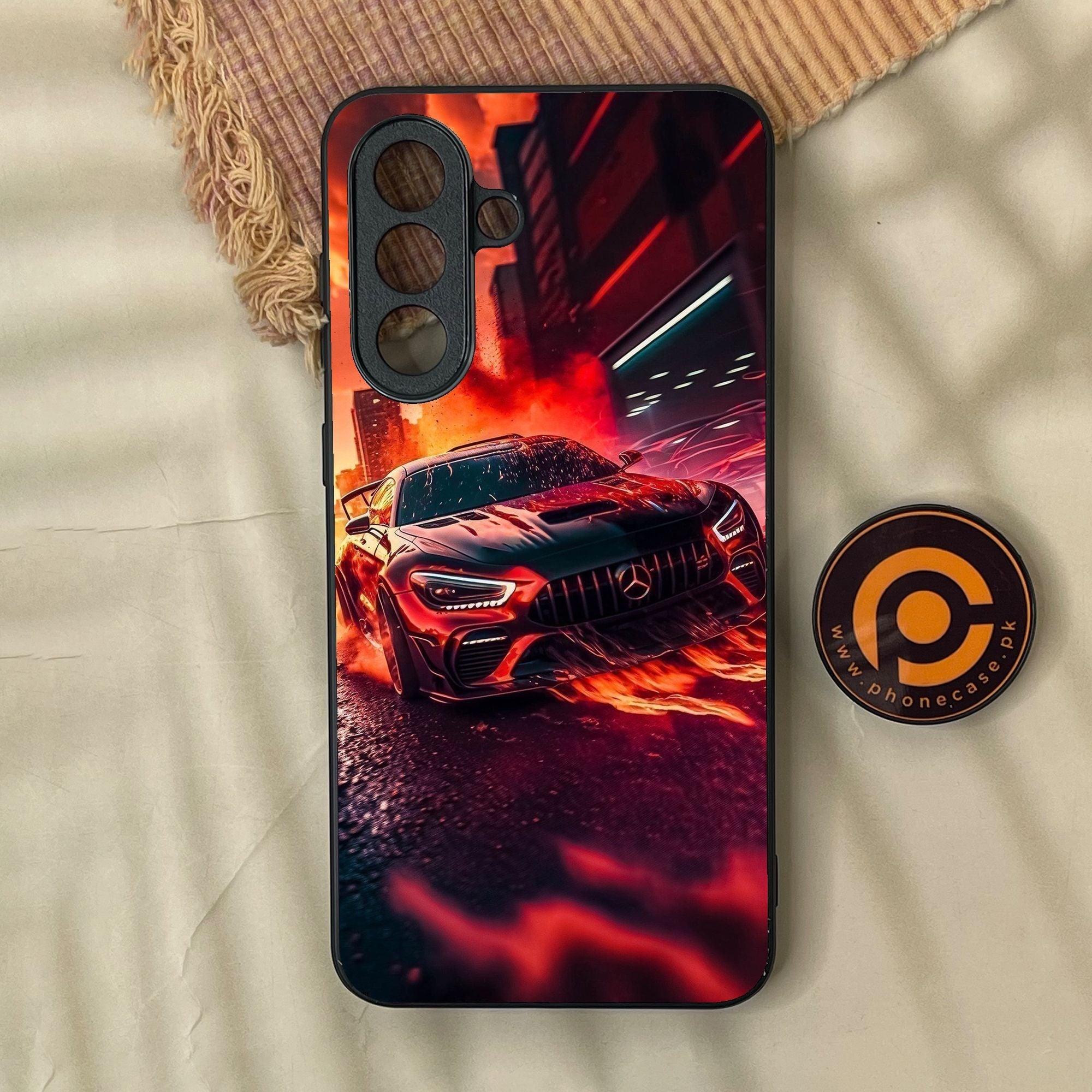 Samsung Galaxy A57 - Racing Series 2.0 Design 8 - Premium Metal Printed Soft Bumper Shock Proof Case