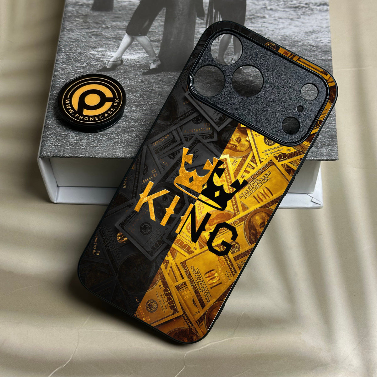 Iphone 18 Pro Max - King Design 9 - Premium Metal Printed Soft Bumper Shock Proof Case