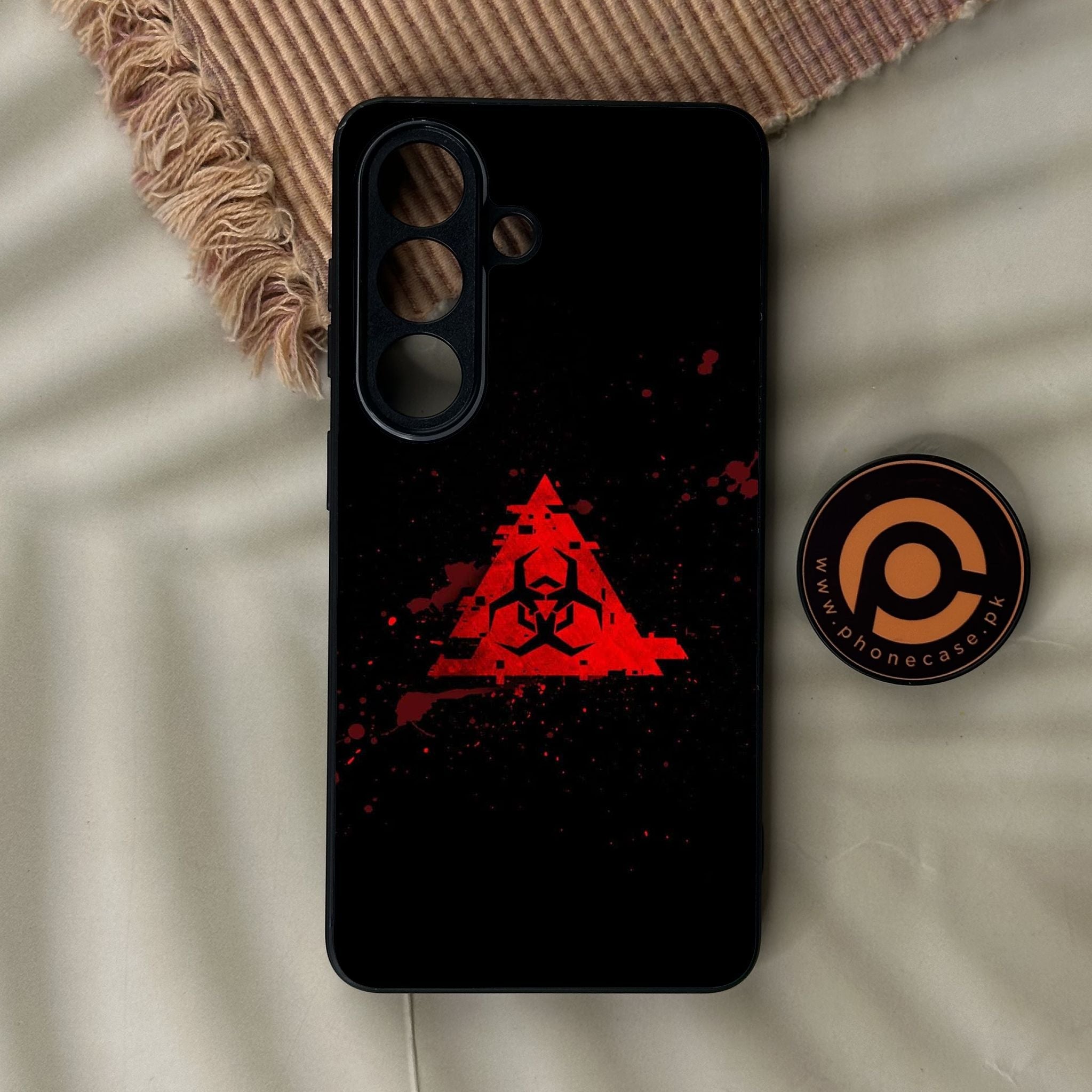 Galaxy S26 - Biohazard Design 4 - Premium Metal Printed Soft Bumper Shock Proof Case