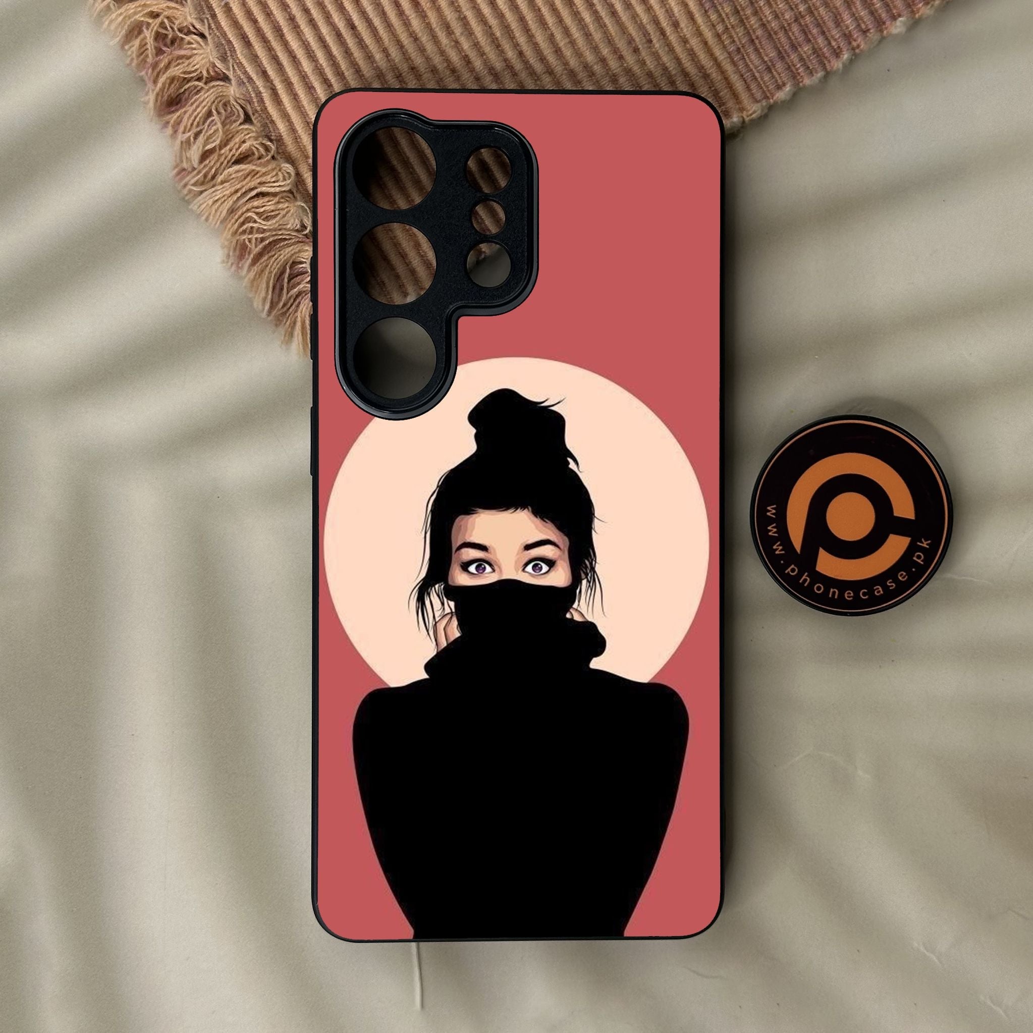 Galaxy S26 Ultra - Anime Girls Design 8 - Premium Metal Printed Soft Bumper Shock Proof Case