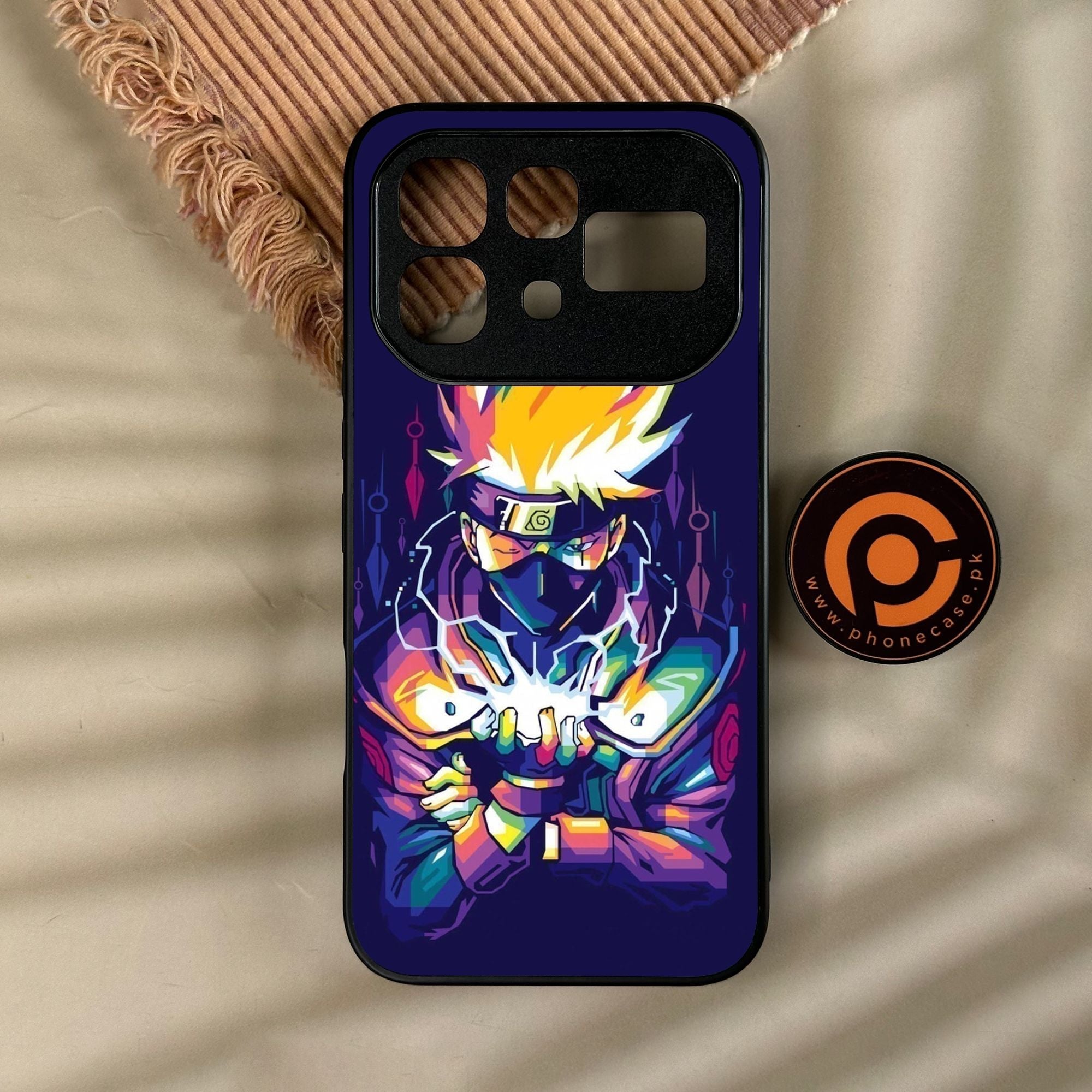 Infinix Note 60 Pro - Anime 2.0 Design 6 - Premium Metal Printed Soft Bumper Shock Proof Case