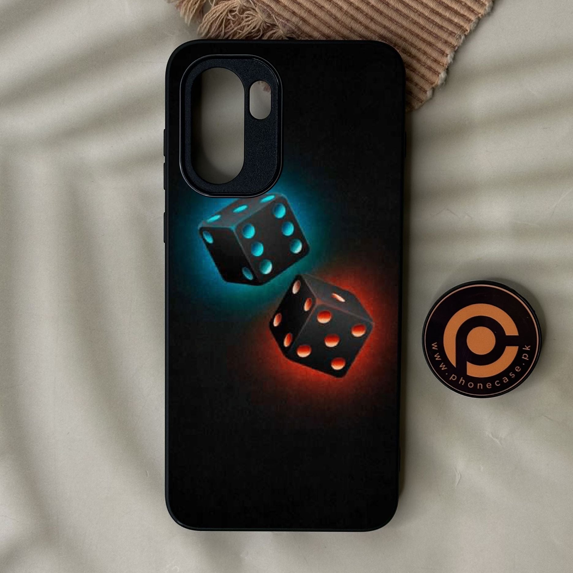 OnePlus 15R - Black Art Design 4 - Premium Metal Printed Soft Bumper Shock Proof Case